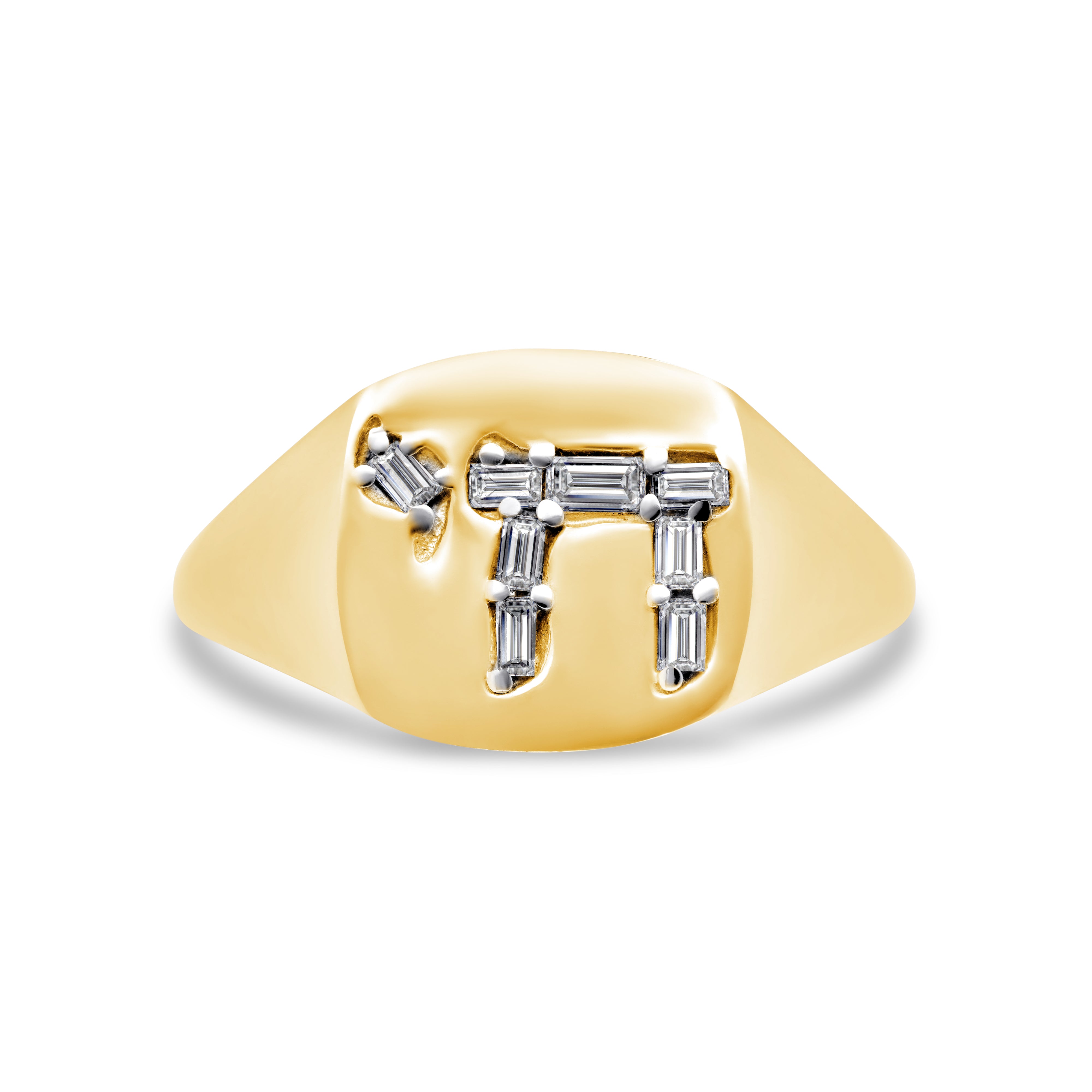The L'Chaim Signet Pinky Ring