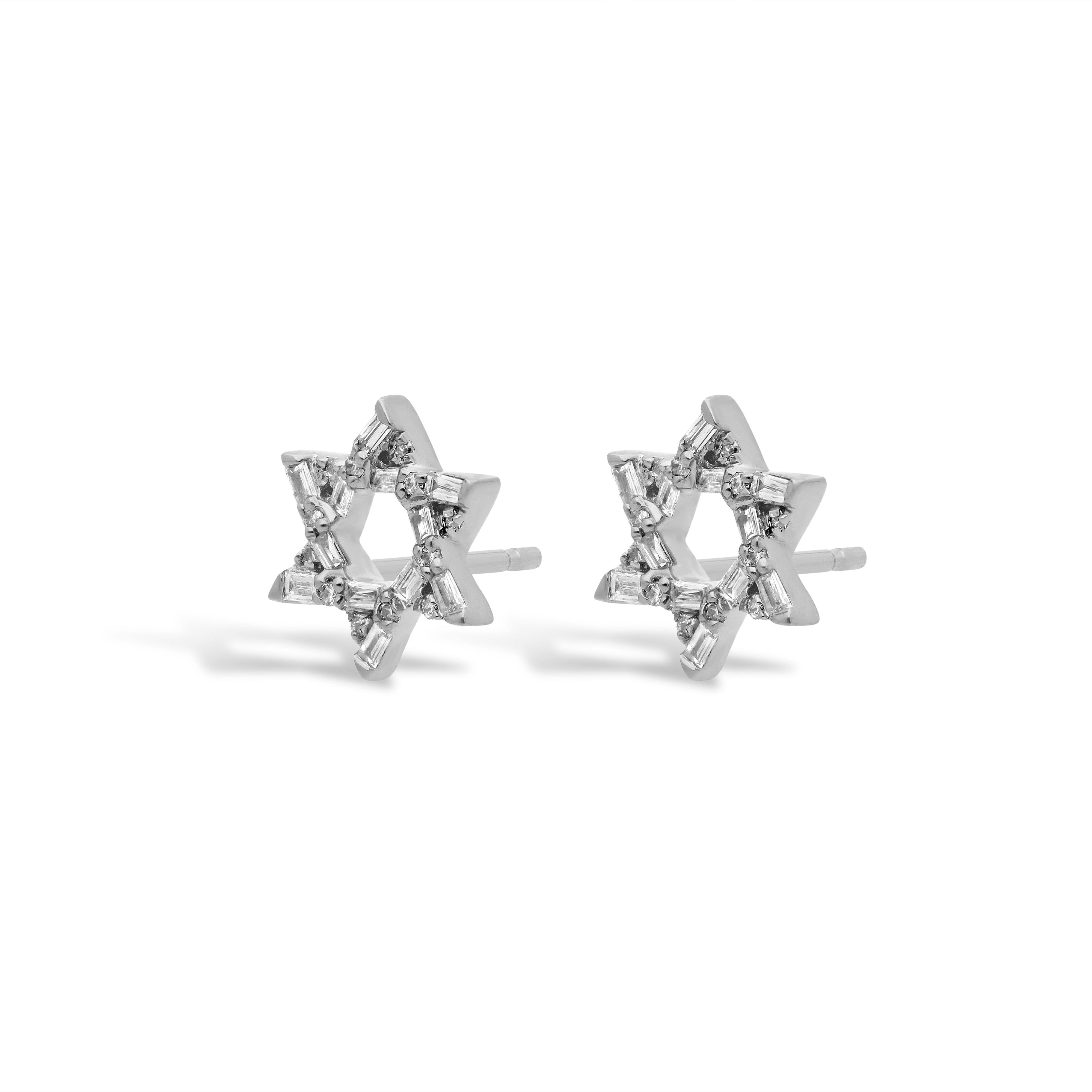 The Mazel Baguette Studs