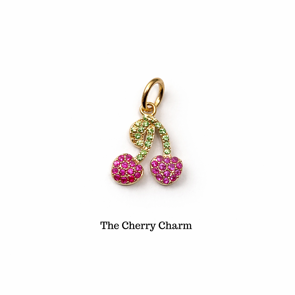 Build Your Own Mini Charm Necklace Chunky Gold Chain