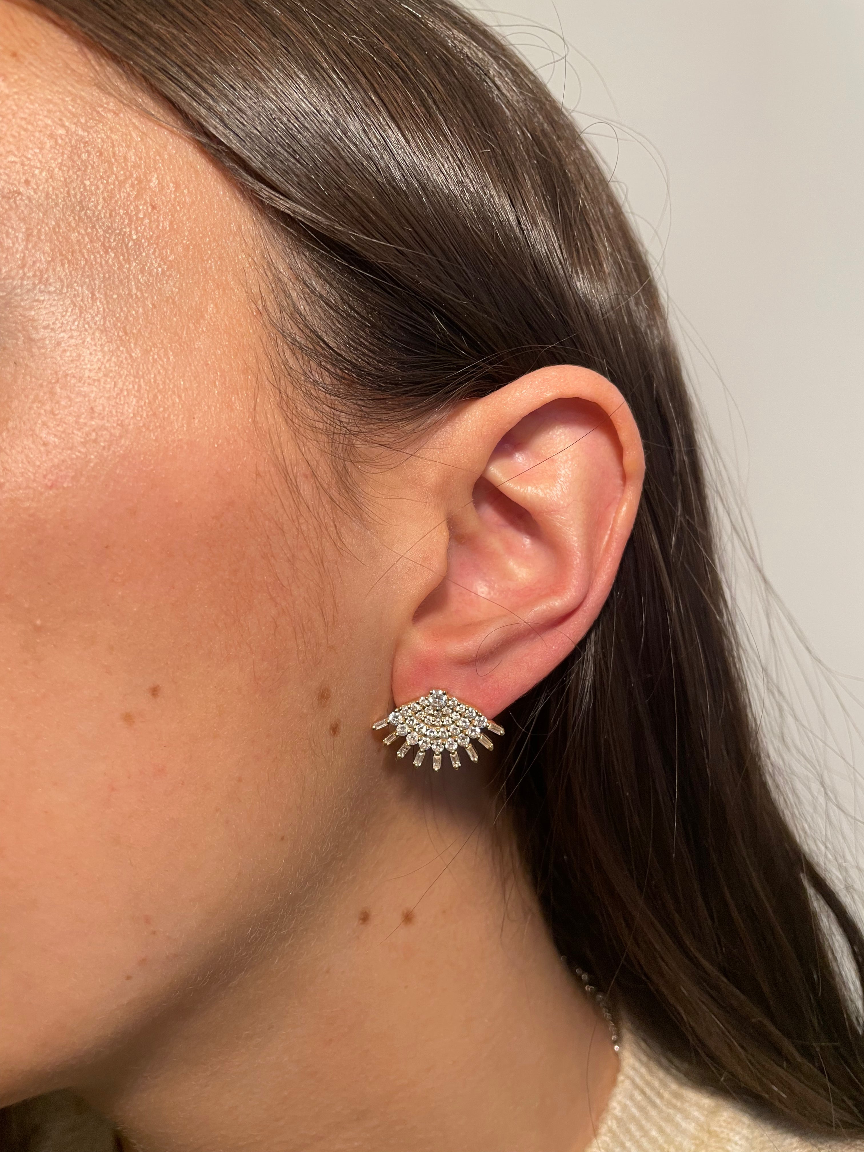 The Whispering Fan Earrings