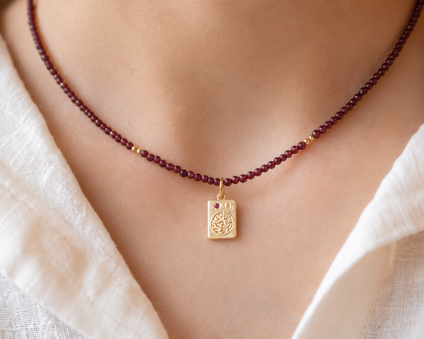 The Lucky Lady Mahjong Charm