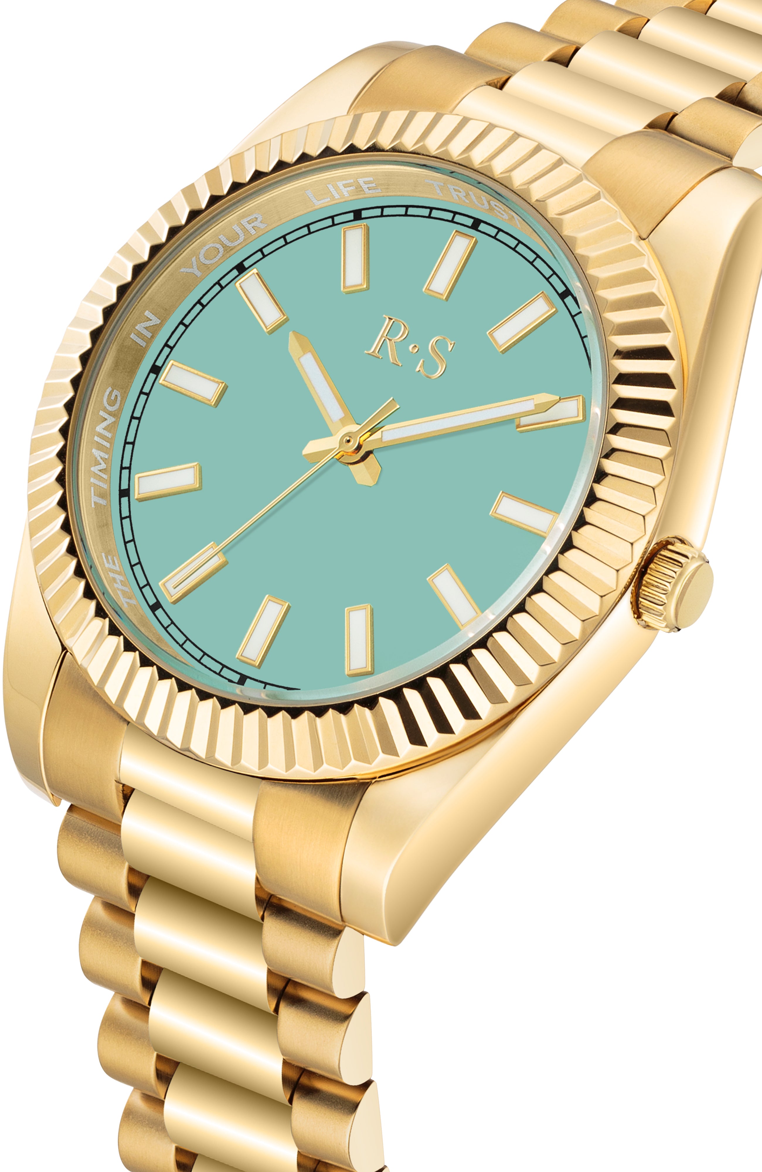 The Monaco Siesta Blue Jumbo Watch