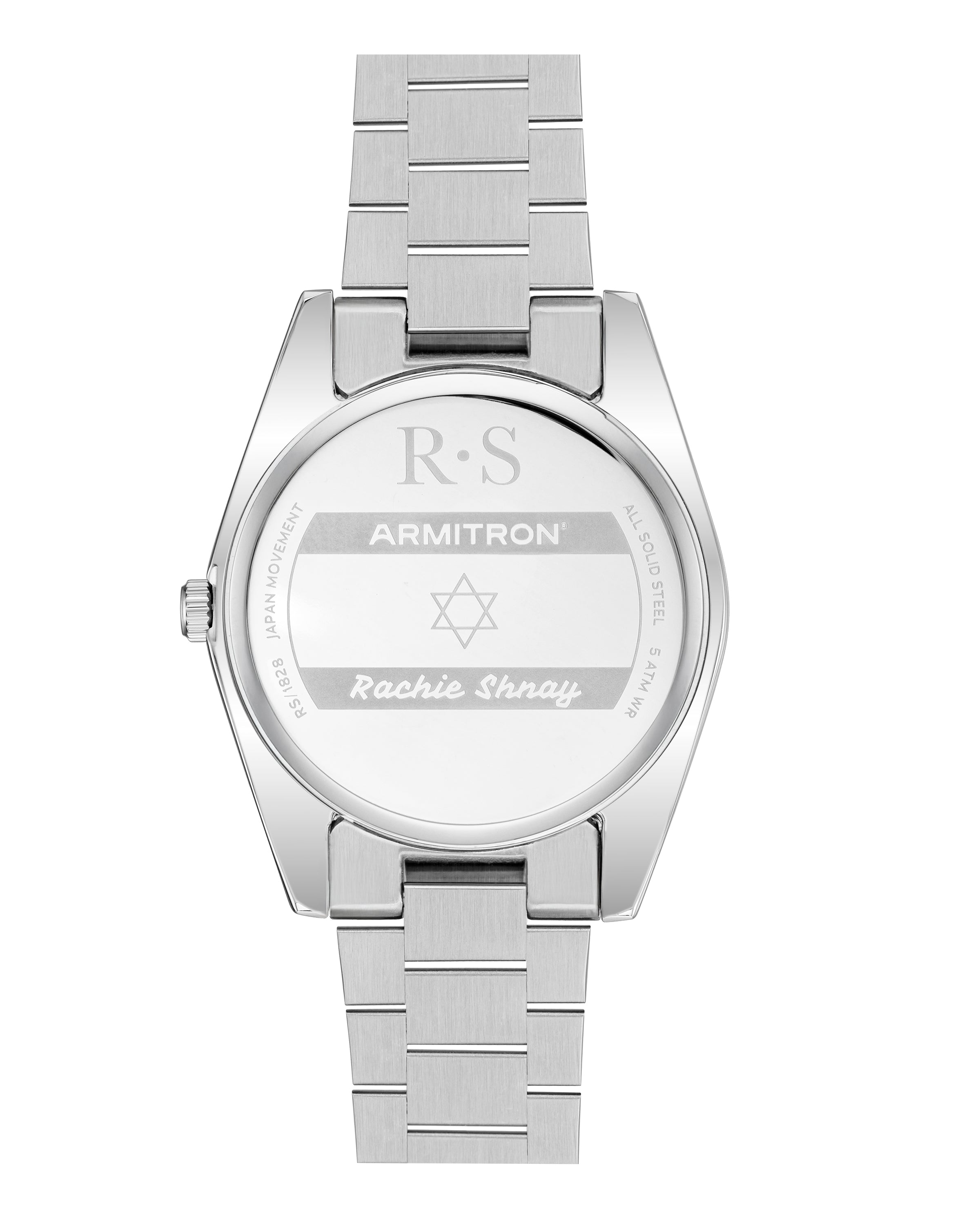 The Jumbo Mazel Watch - Stainless Steel, Blue Lapis