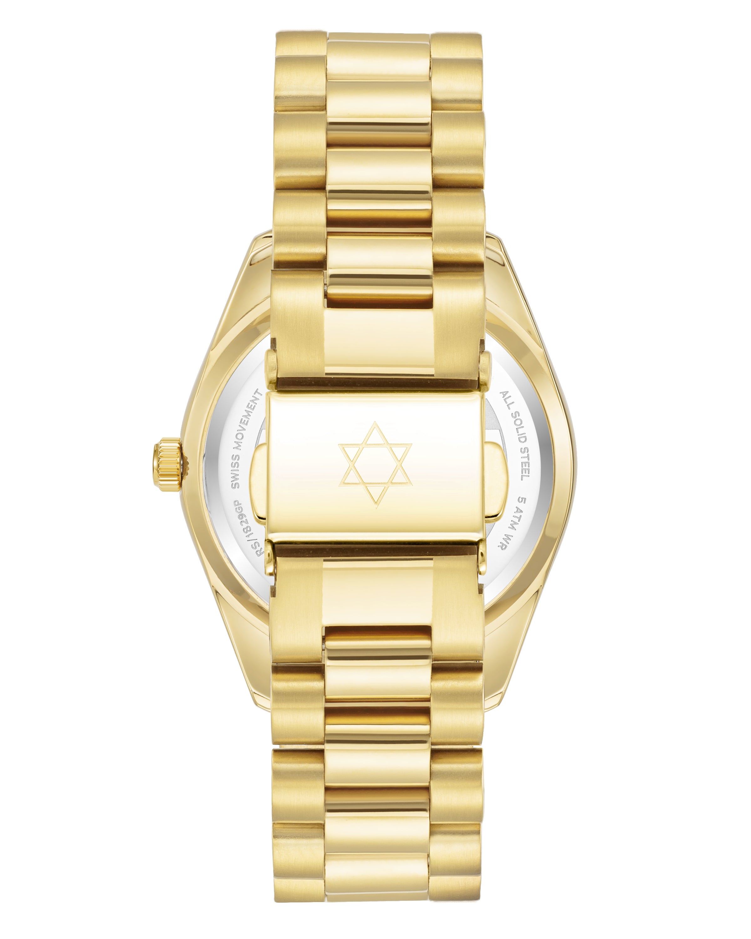 The Mazel Watch - Yellow Gold, Malachite Dial
