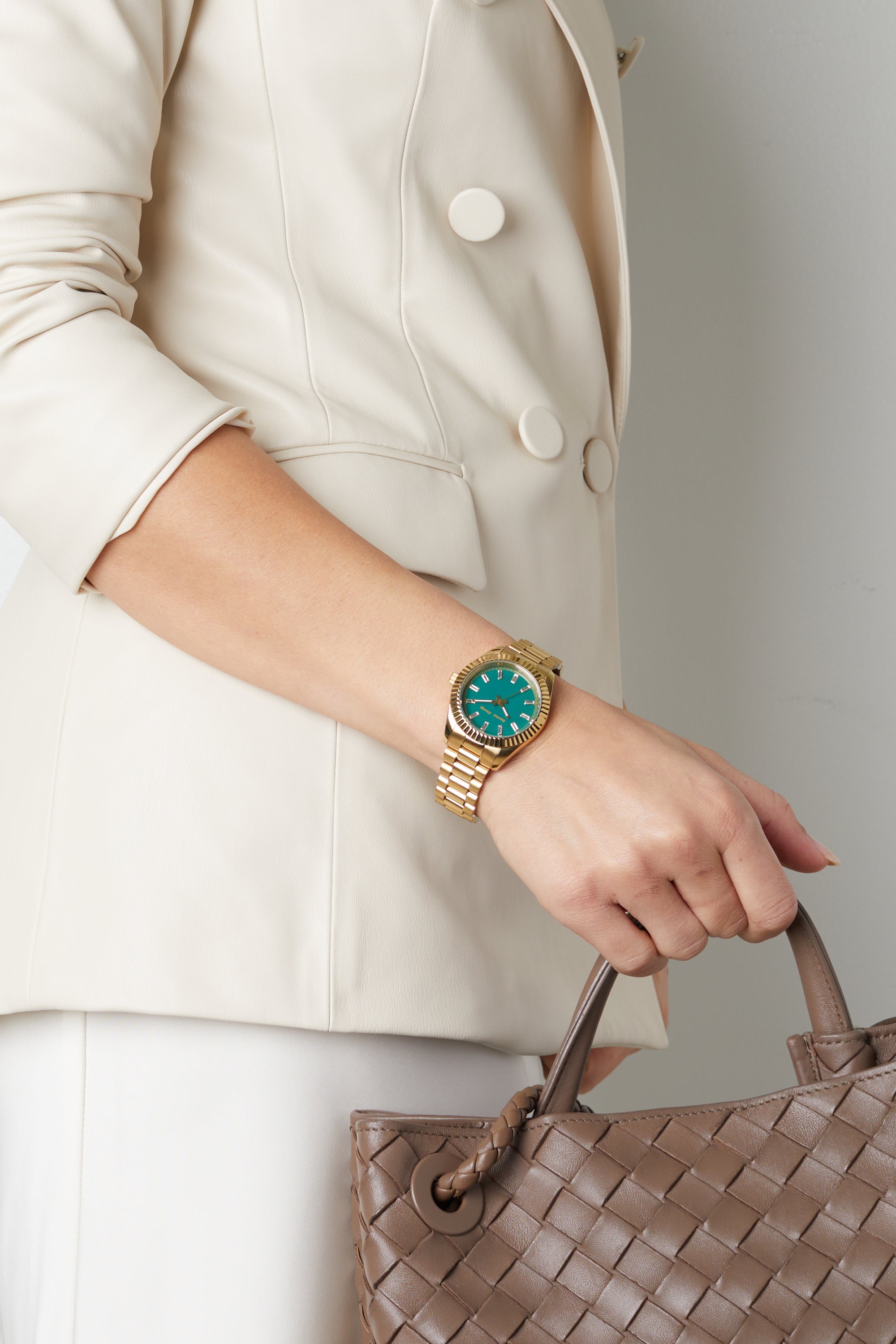 A Night in Malibu Polo Green Watch