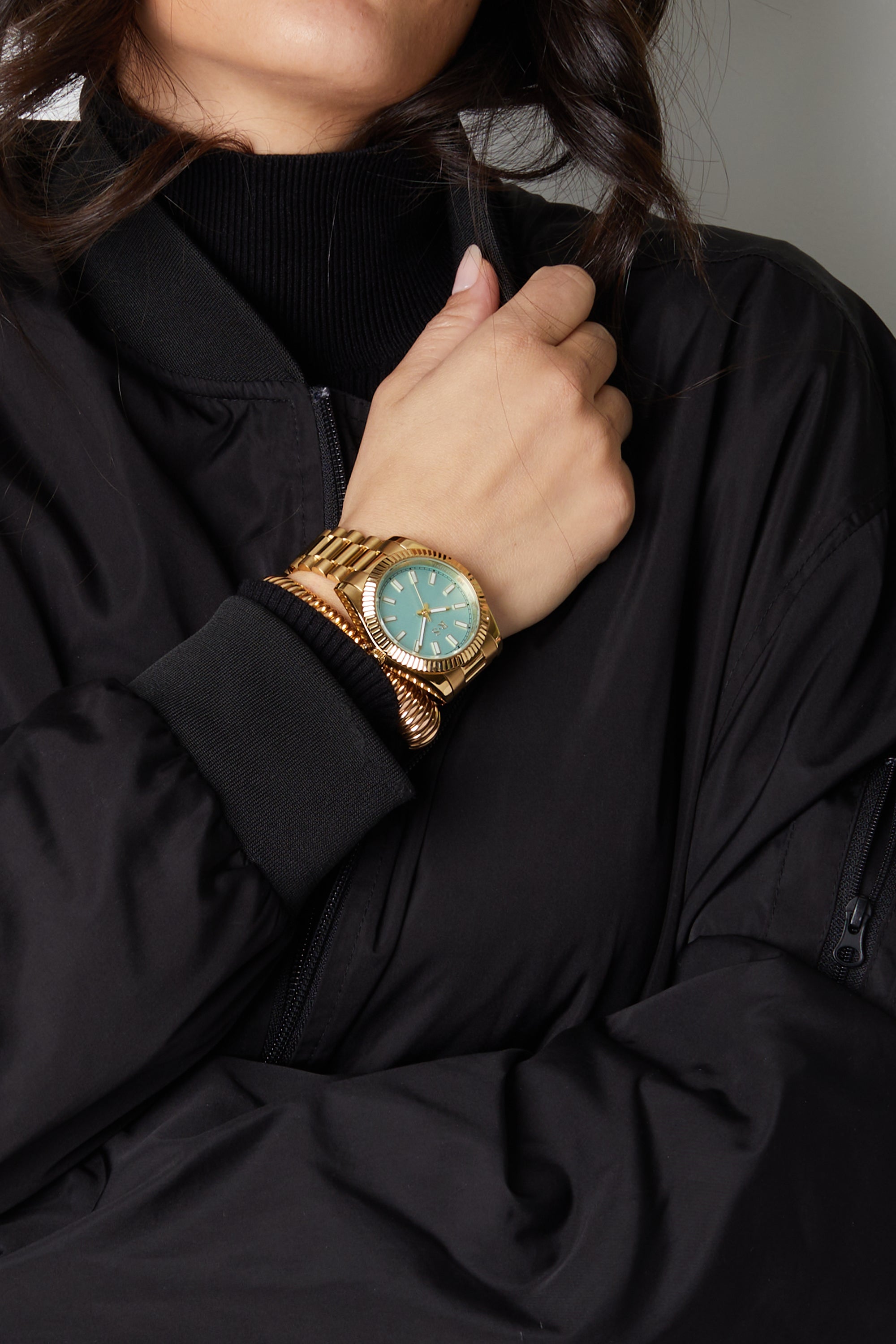 The Monaco Siesta Blue Jumbo Watch