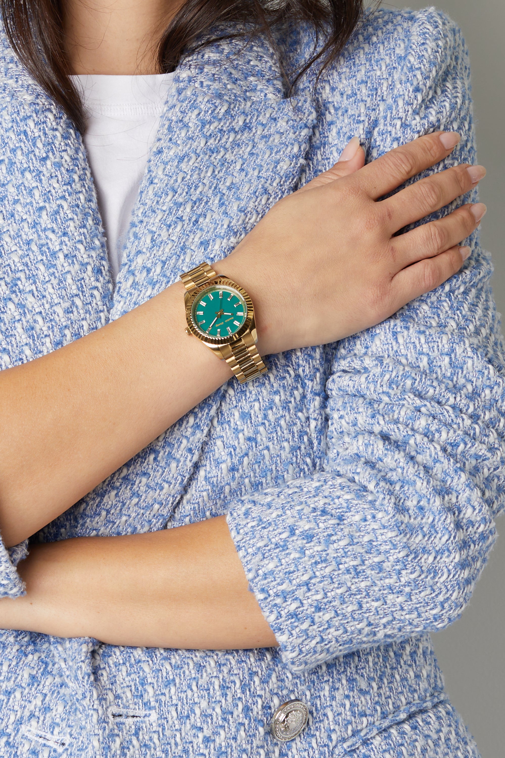 A Night in Malibu Polo Green Watch