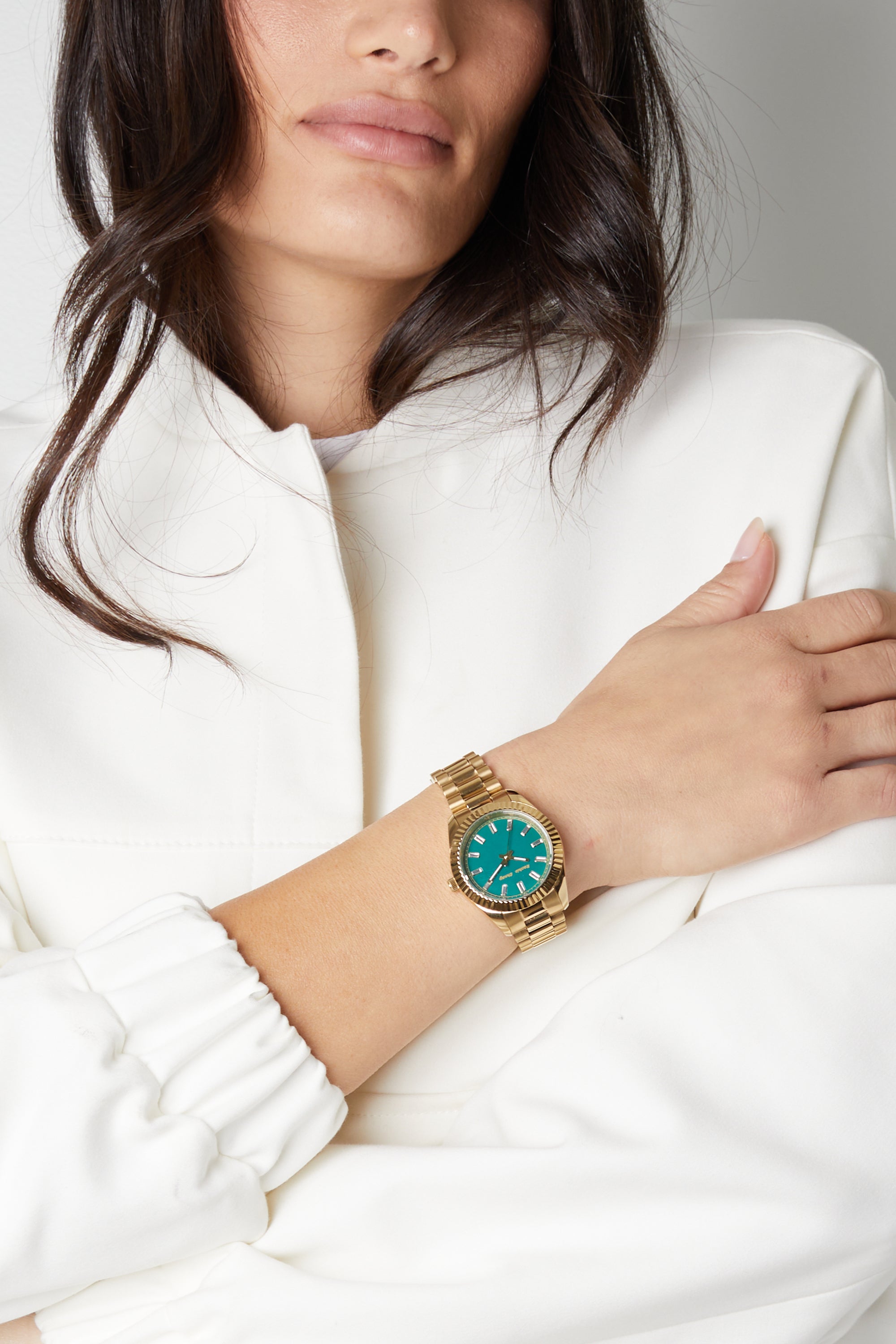 A Night in Malibu Polo Green Watch