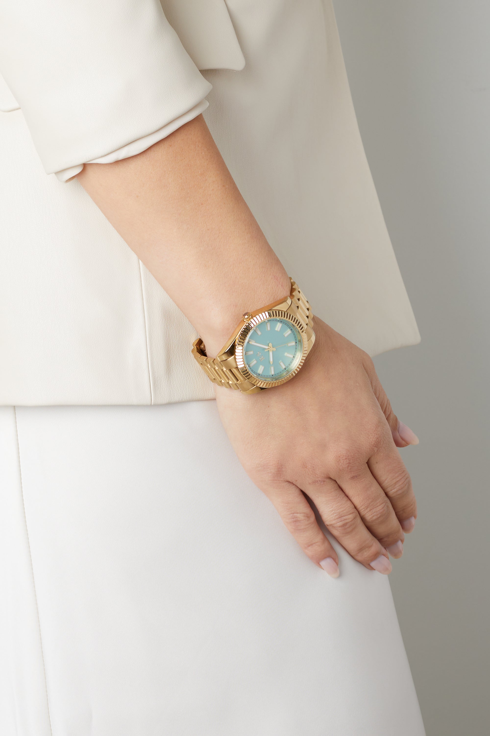 The Monaco Siesta Blue Jumbo Watch