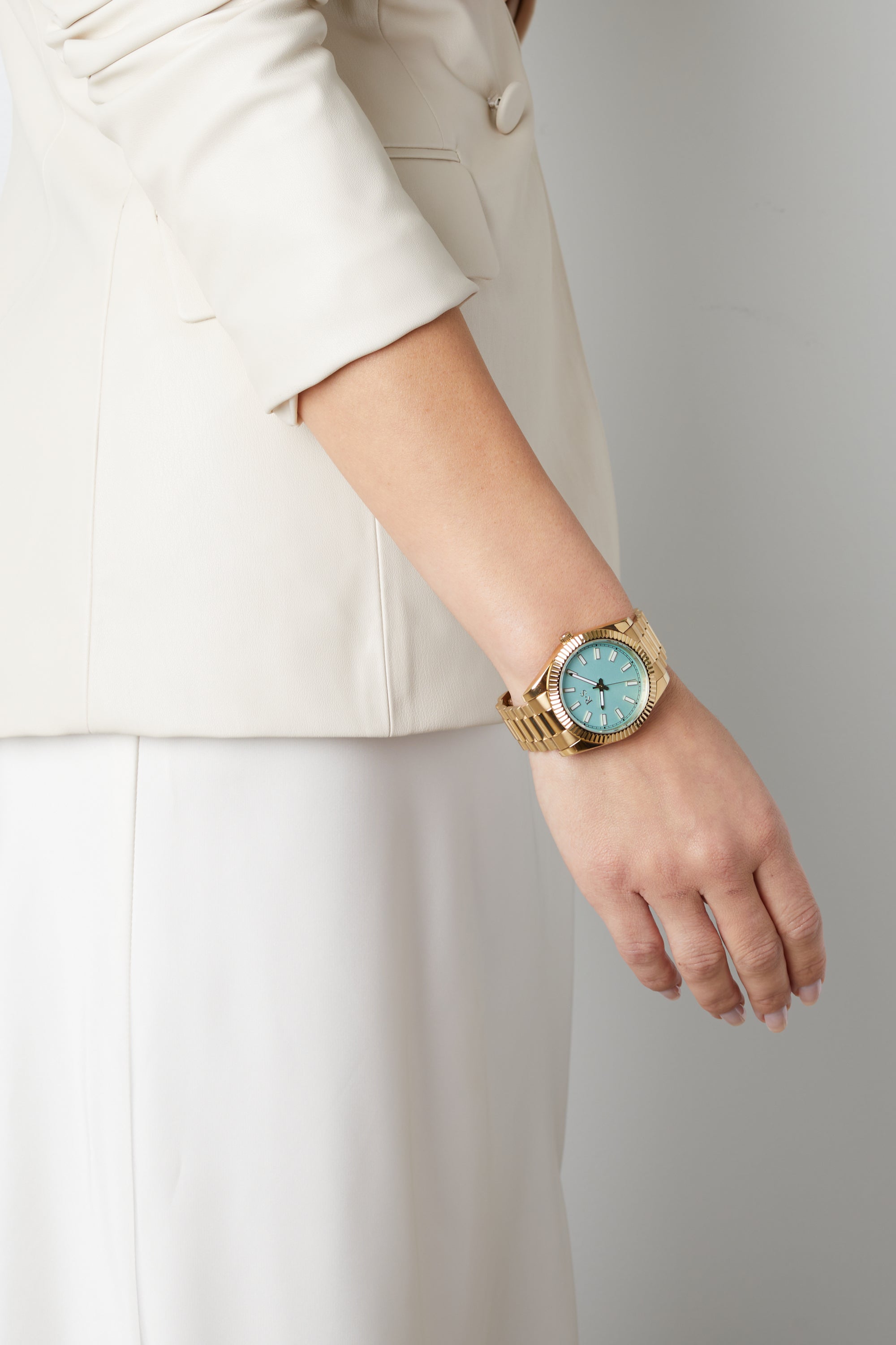 The Monaco Siesta Blue Jumbo Watch