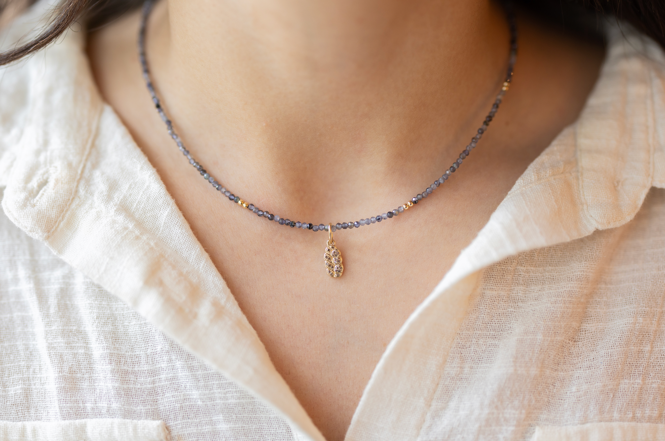 Build Your Own Mini Charm Necklace Gemstone Chain
