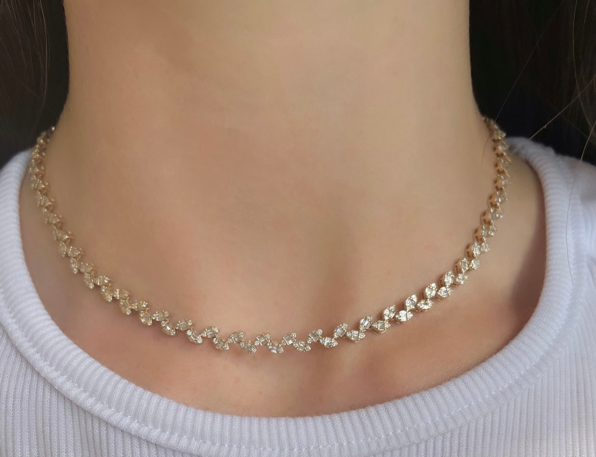 The Ivy Adjustable Tennis Necklace