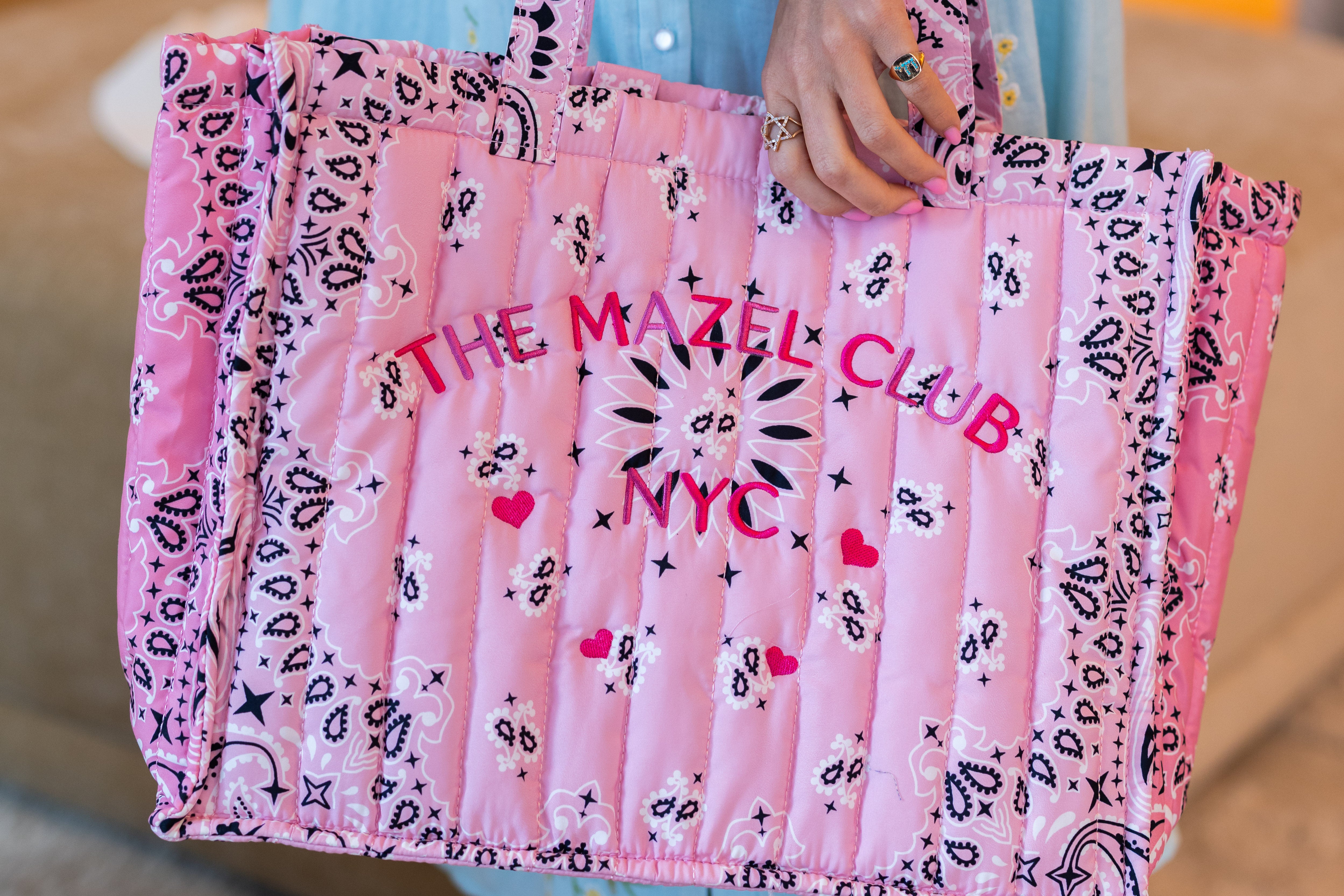 The Mazel Club Shlep Bag Pretty in Pink