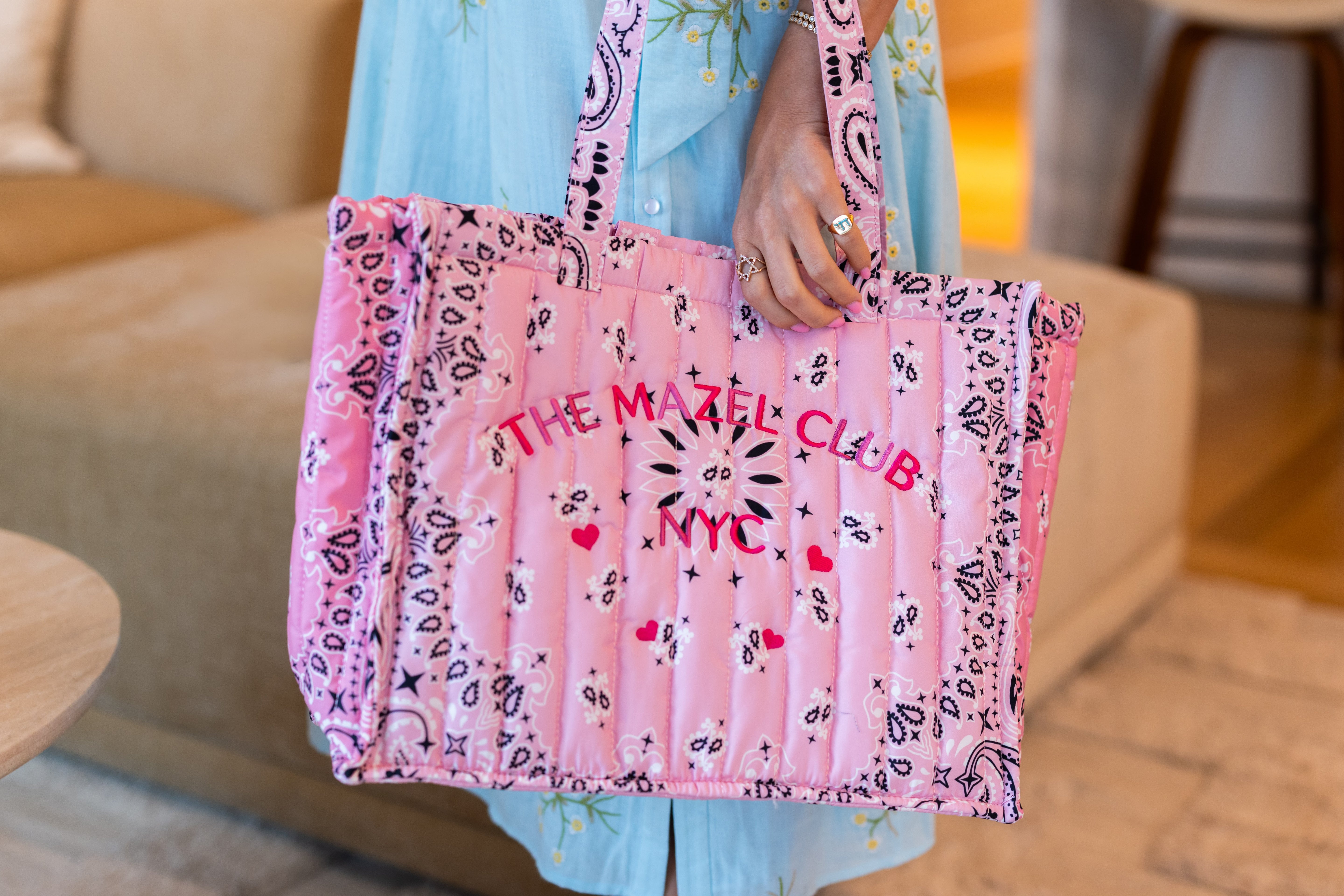 The Mazel Club Shlep Bag Pretty in Pink