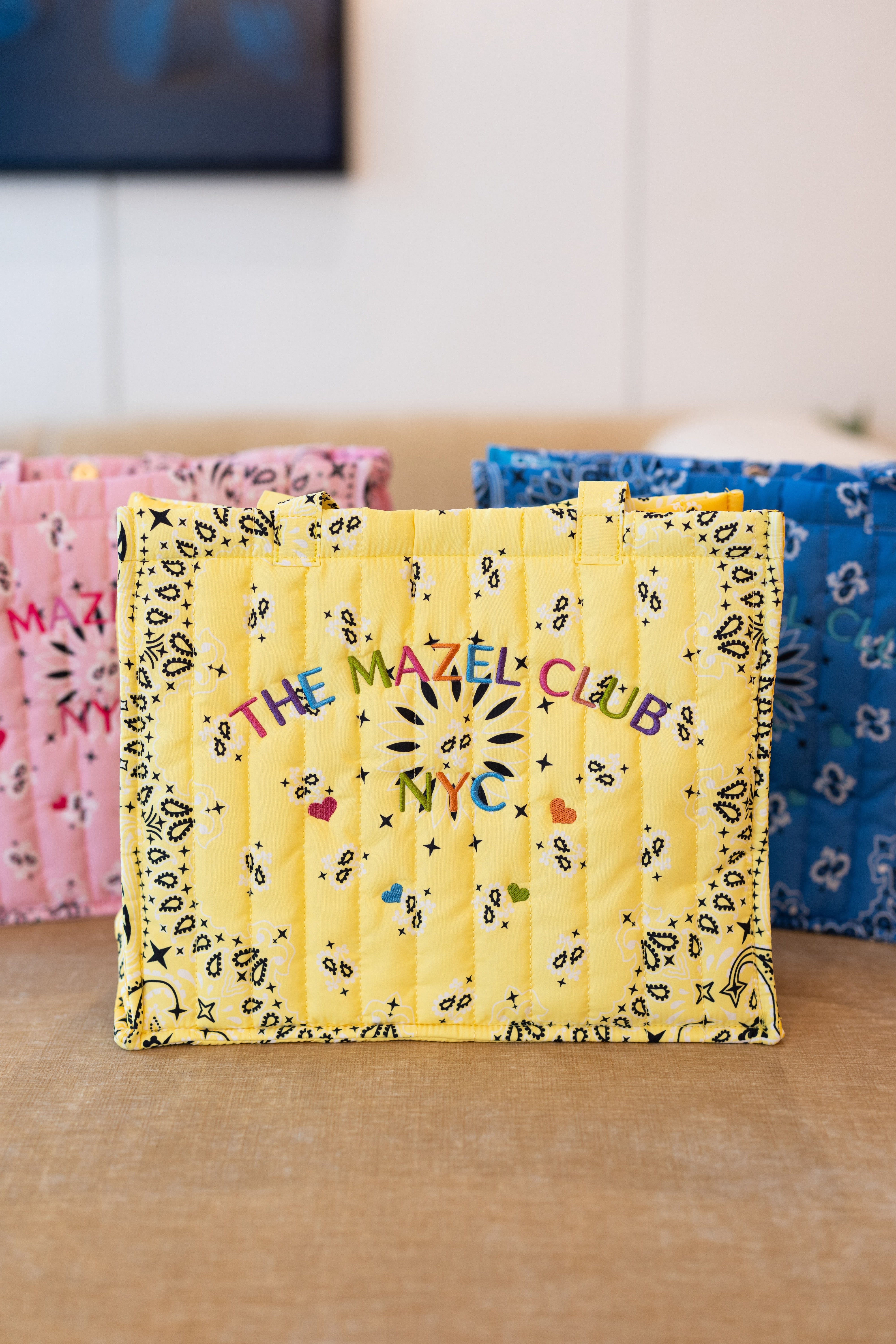 The Mazel Club Shlep Bag Buttercup Yellow