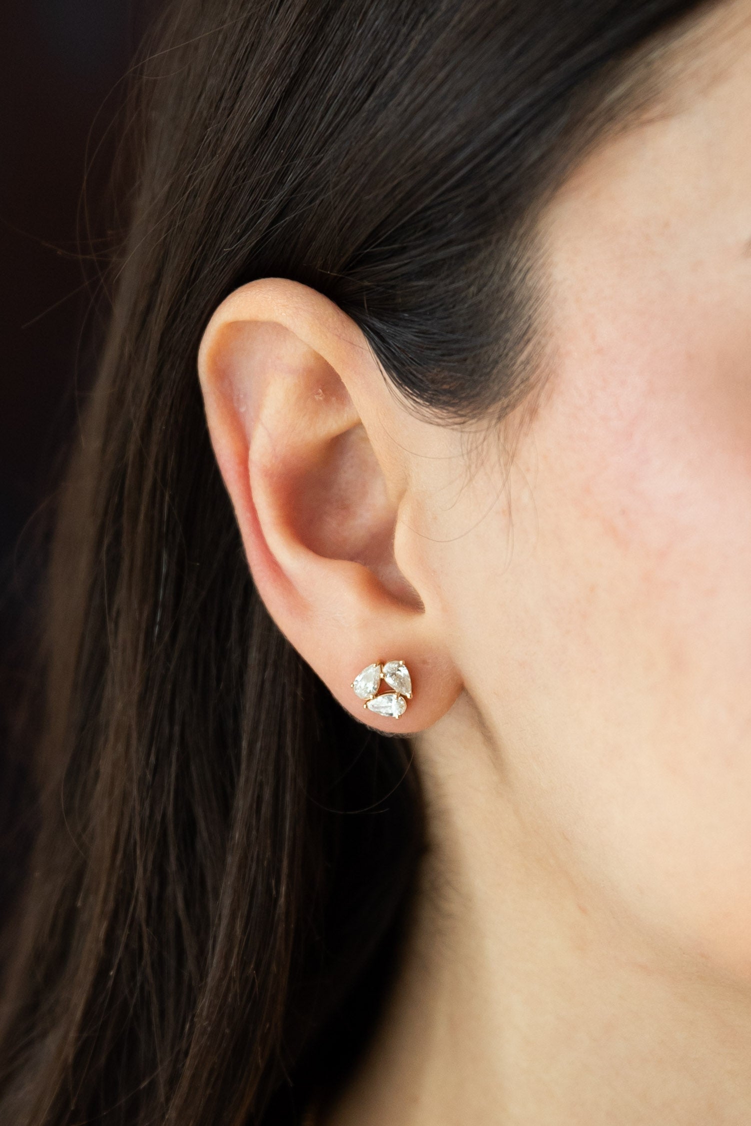 The Ray Confetti Studs