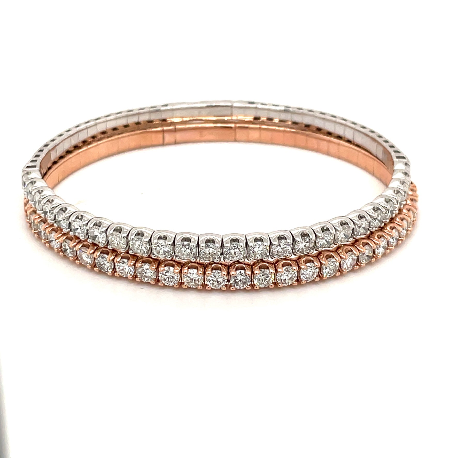 Diamond Flexible Bangle