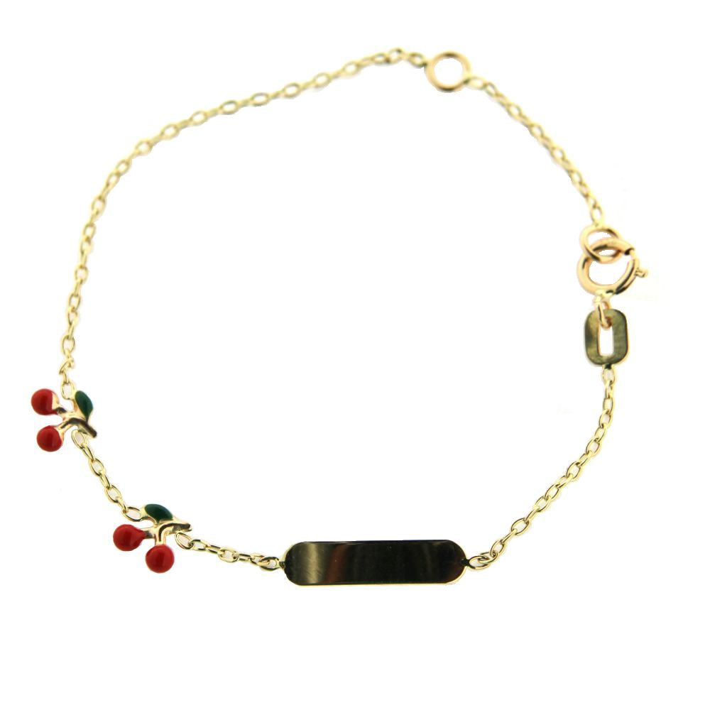 Little Cherries ID Baby Bracelet