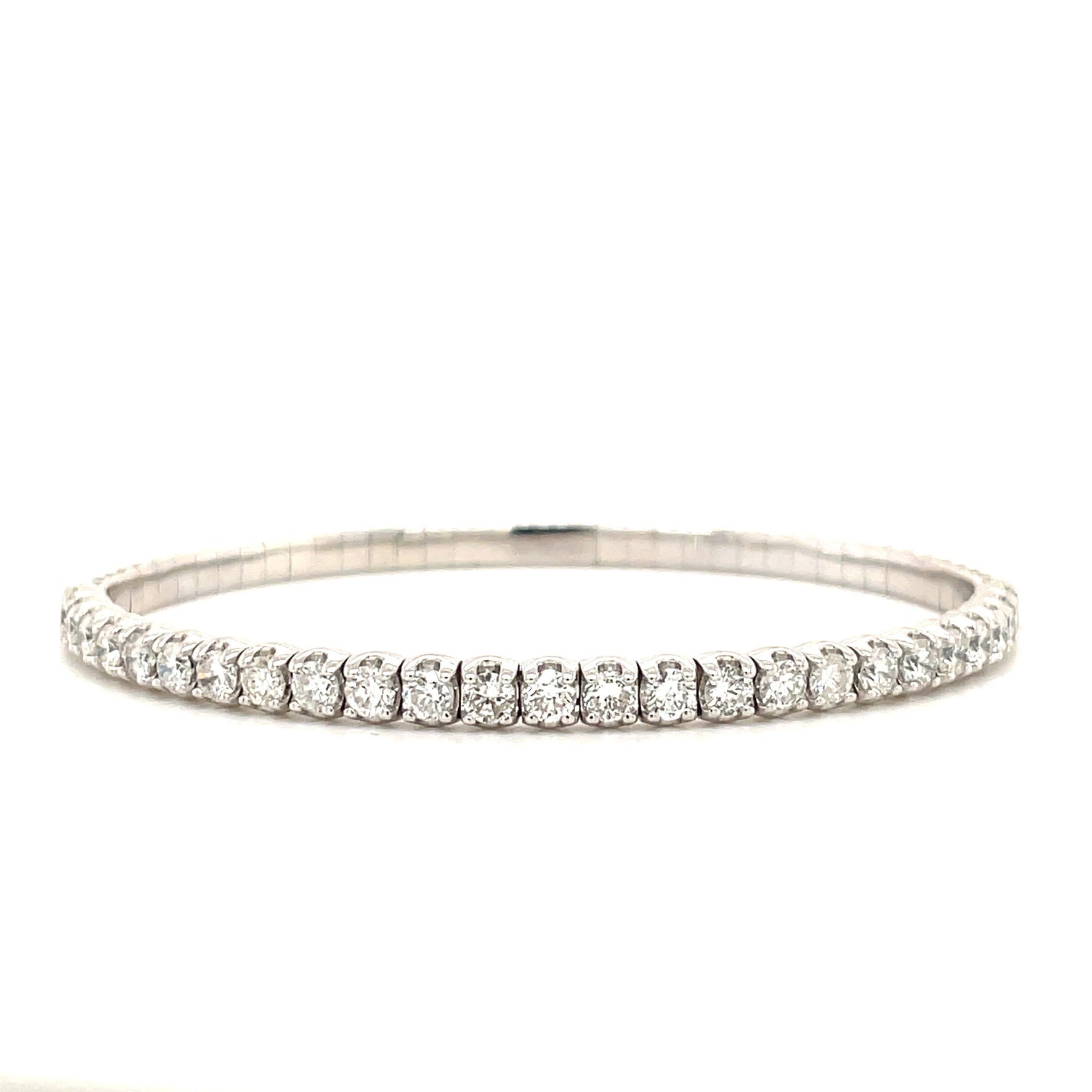 Diamond Flexible Bangle