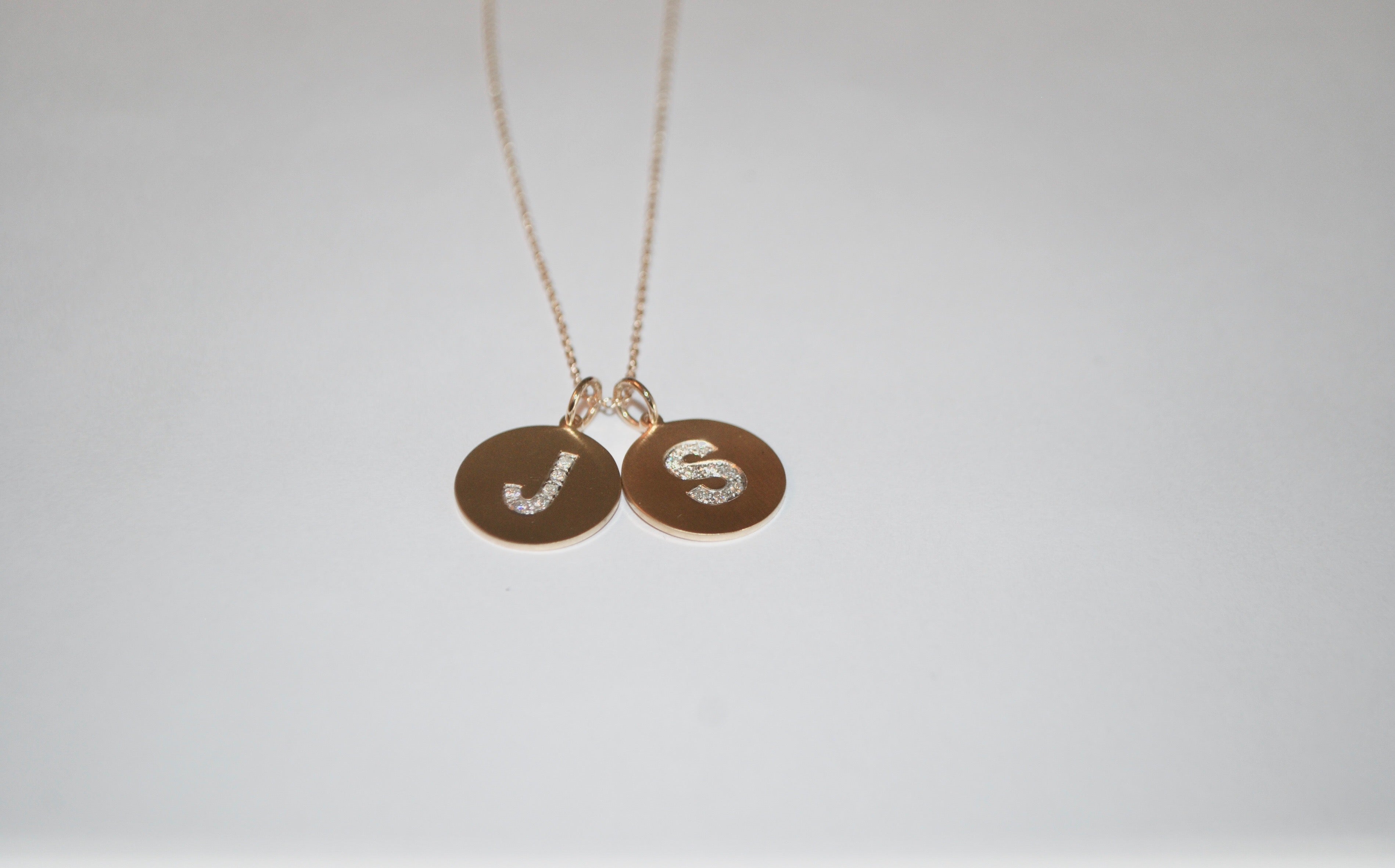 Initial Charm Necklace