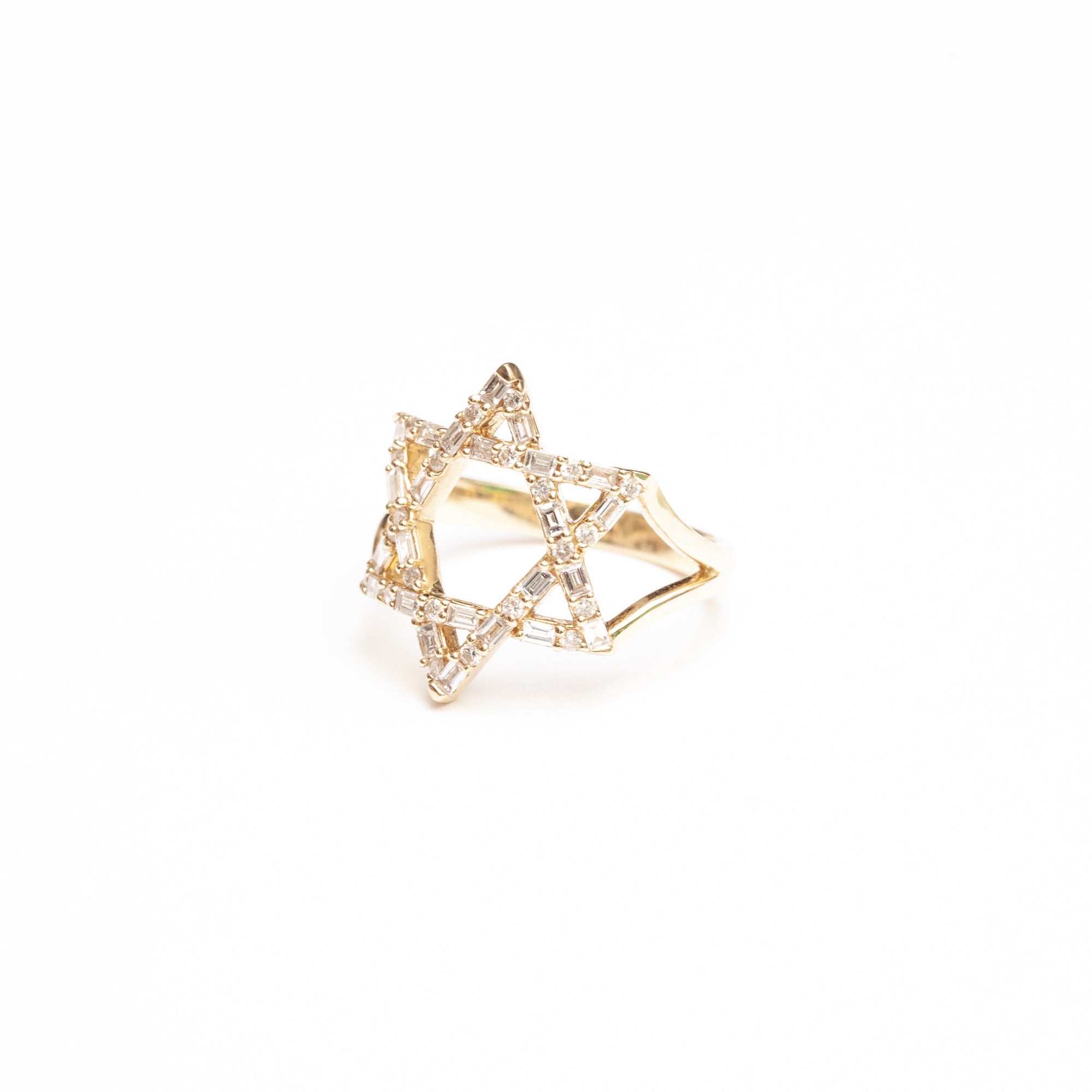 The Mazel Baguette Ring