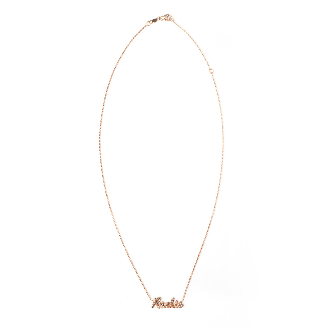 Custom Diamond Name Necklace