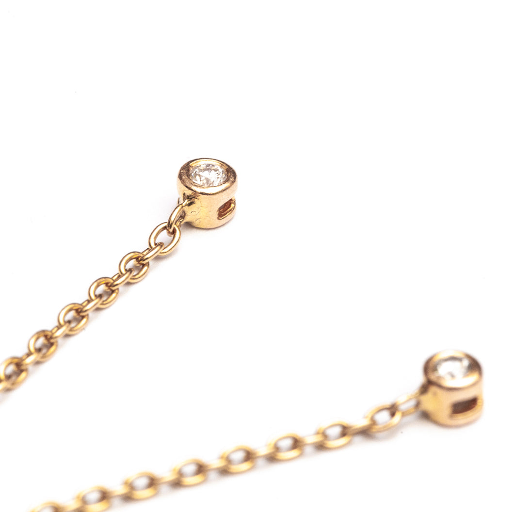 The Rachie Bezel Bolo Bracelet