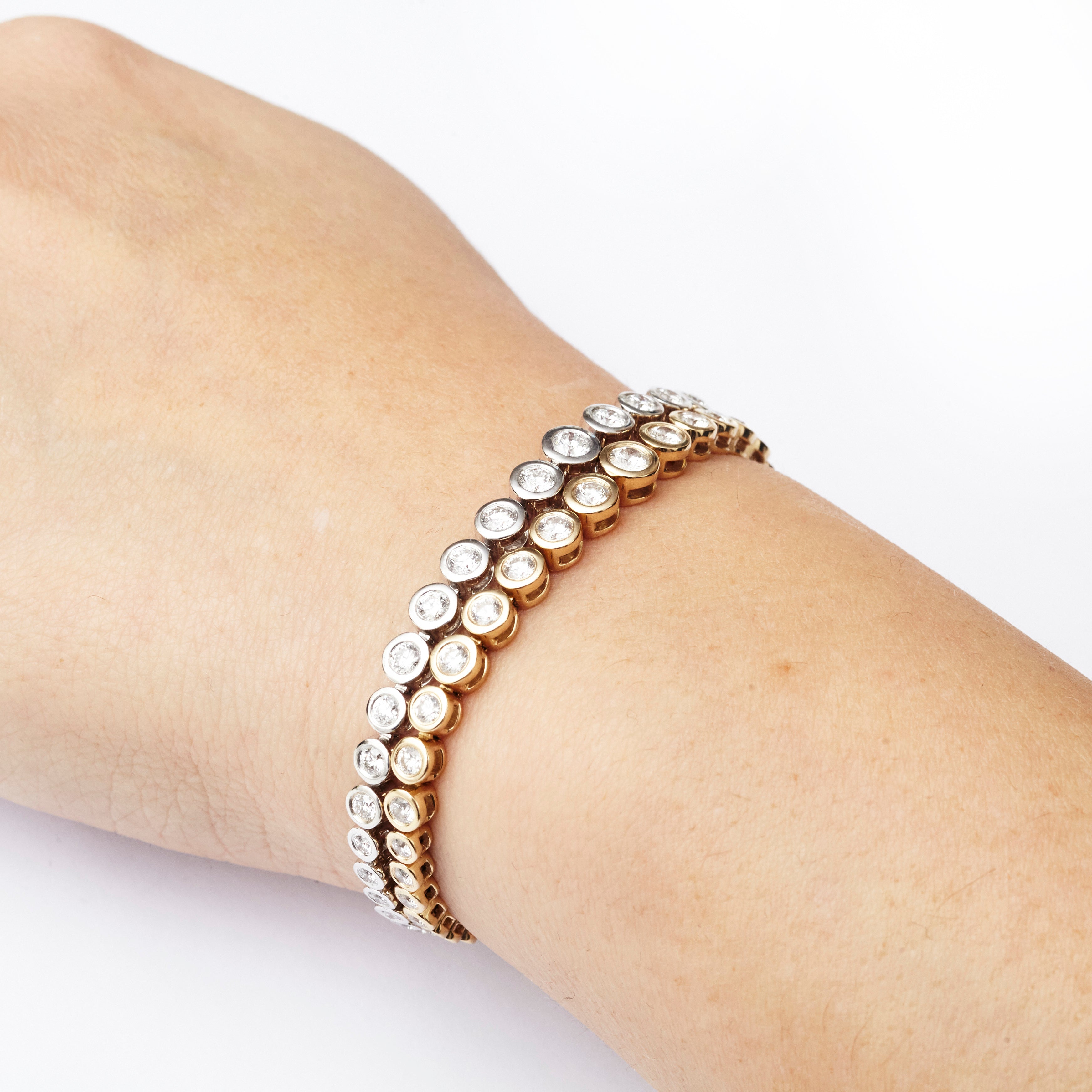 The Rachie Bezel Bolo Bracelet