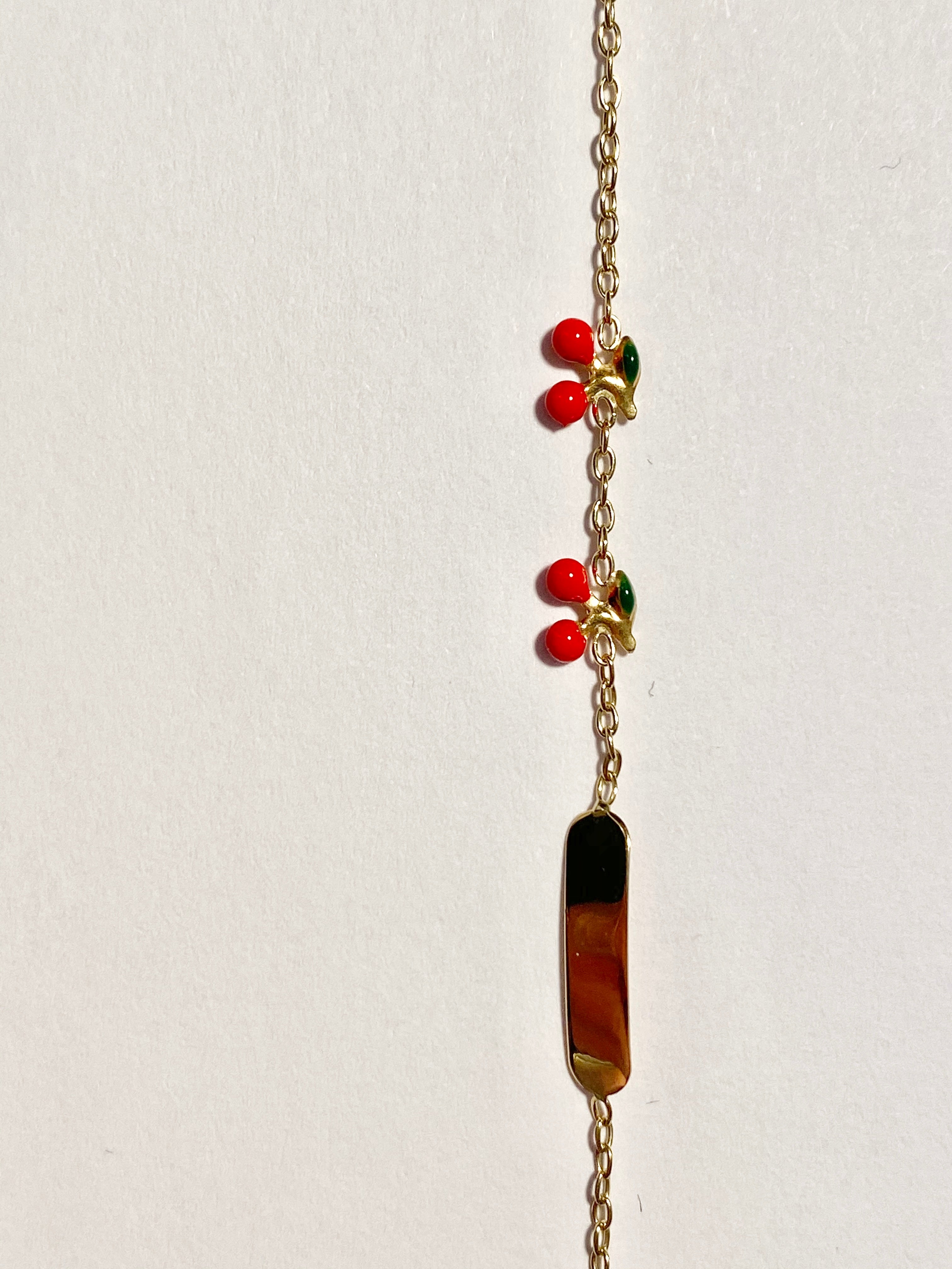 Little Cherries ID Baby Bracelet
