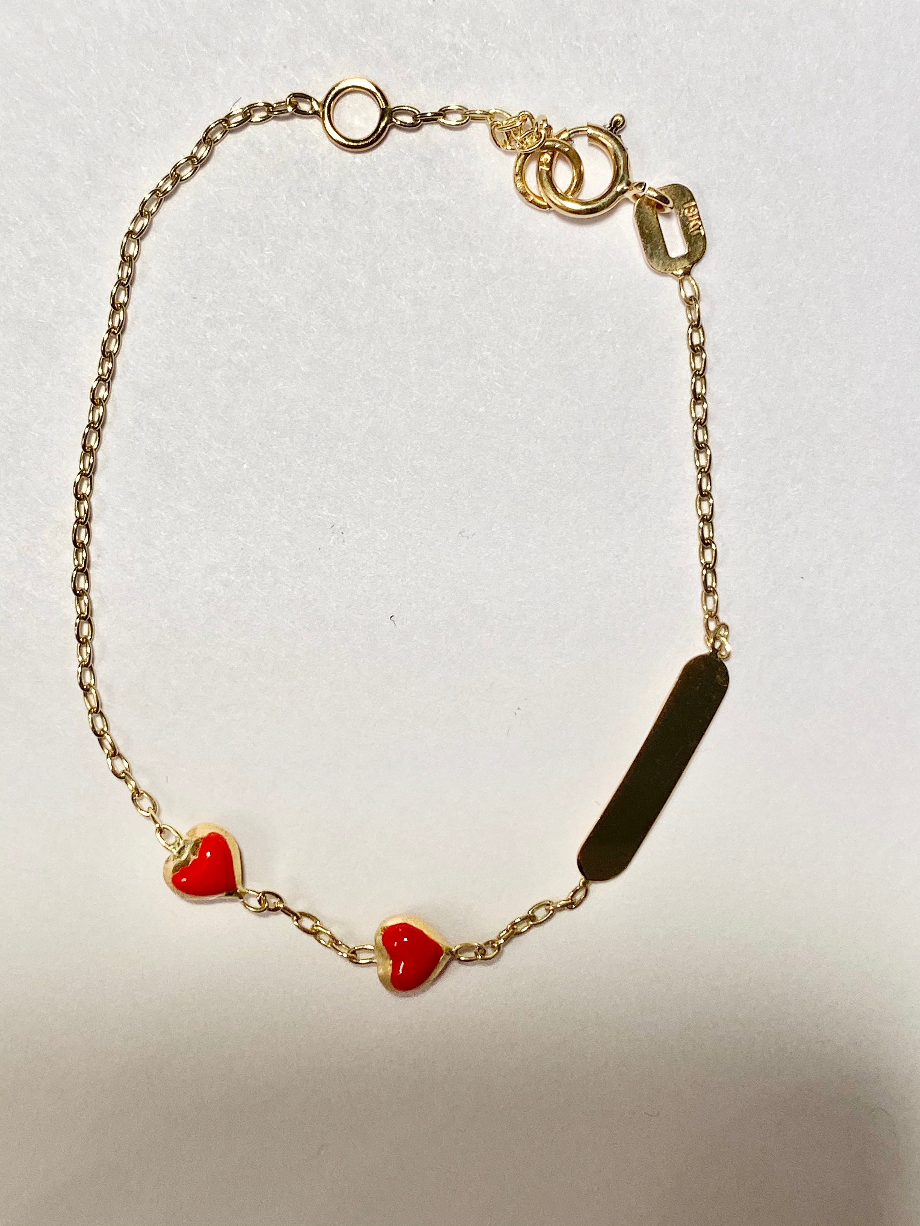 You Have My Heart ID Baby Bracelet