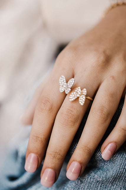 Butterfly Kisses Ring