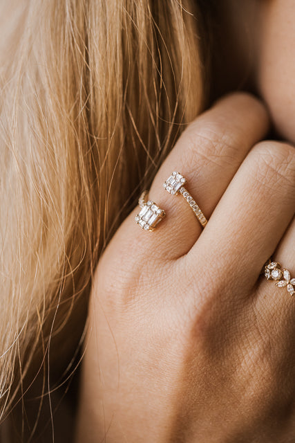 Twin Baguette Ring