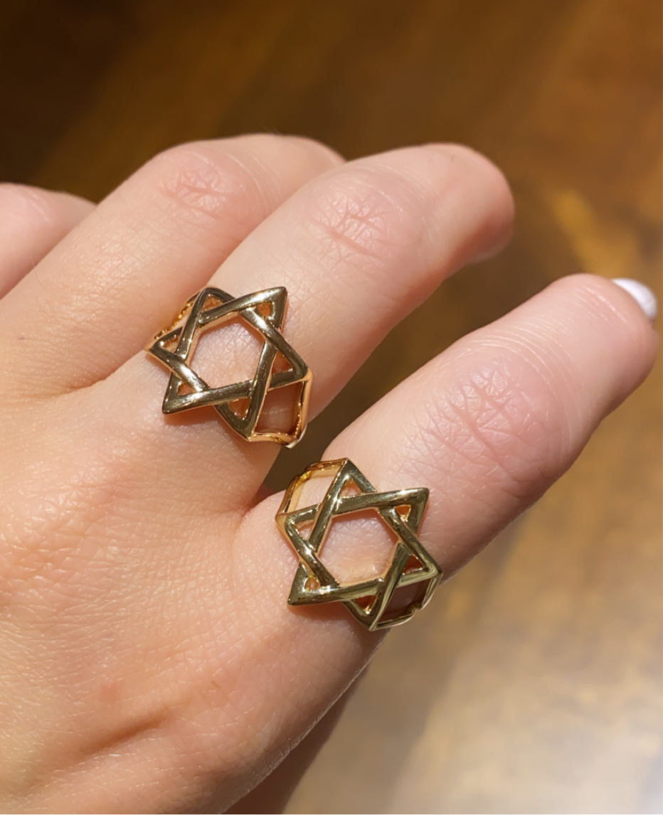The All Gold Mazel Ring