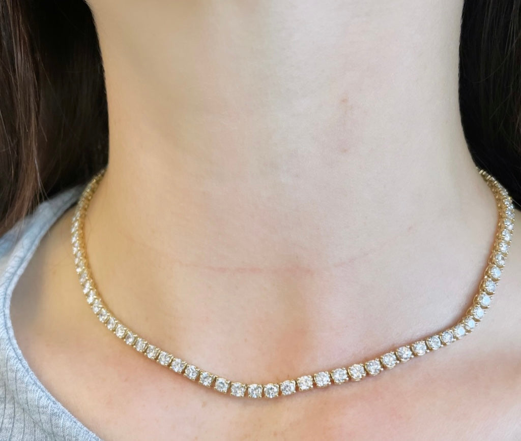 The Haesther Tennis Necklace