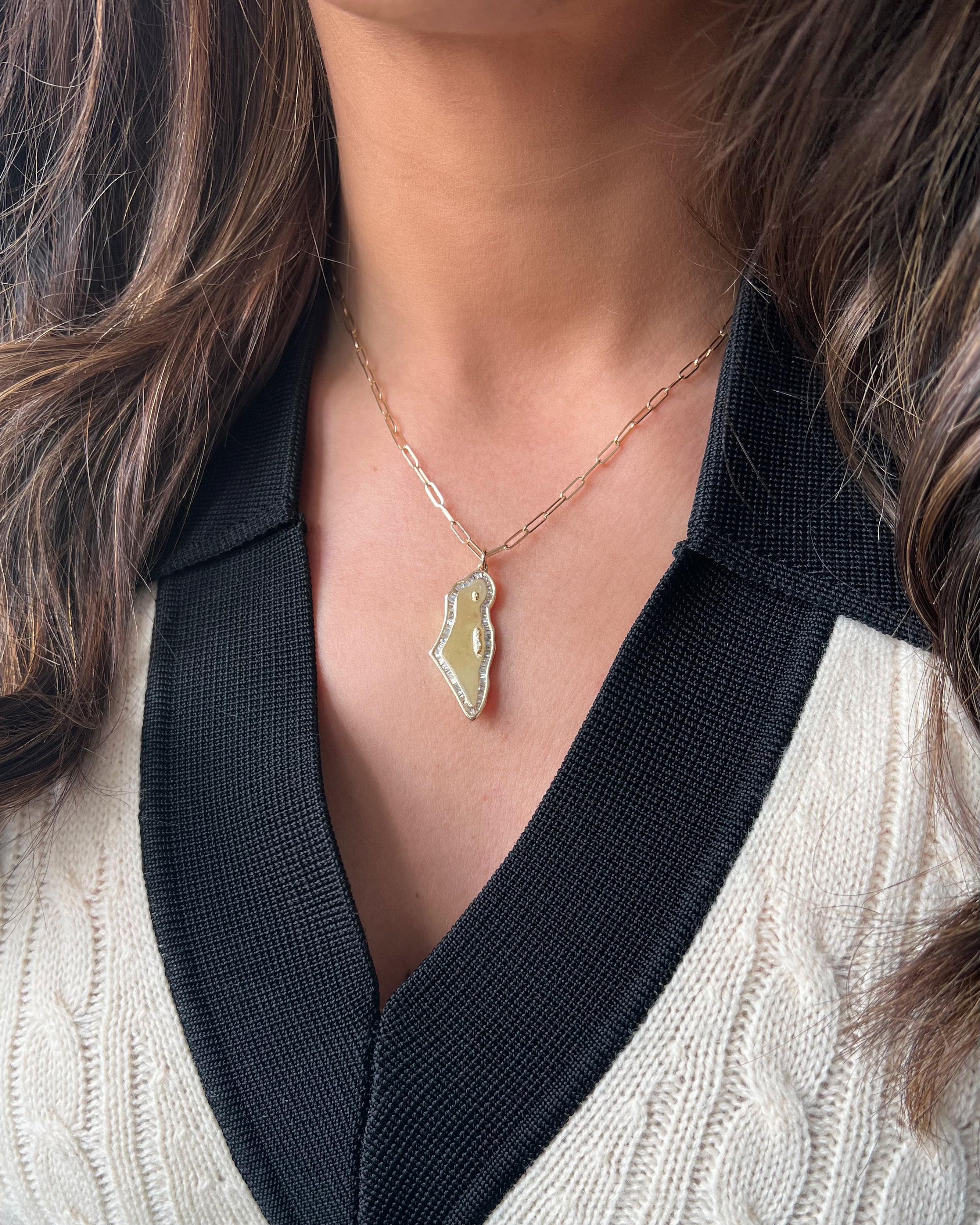 The Map of Mazel Necklace