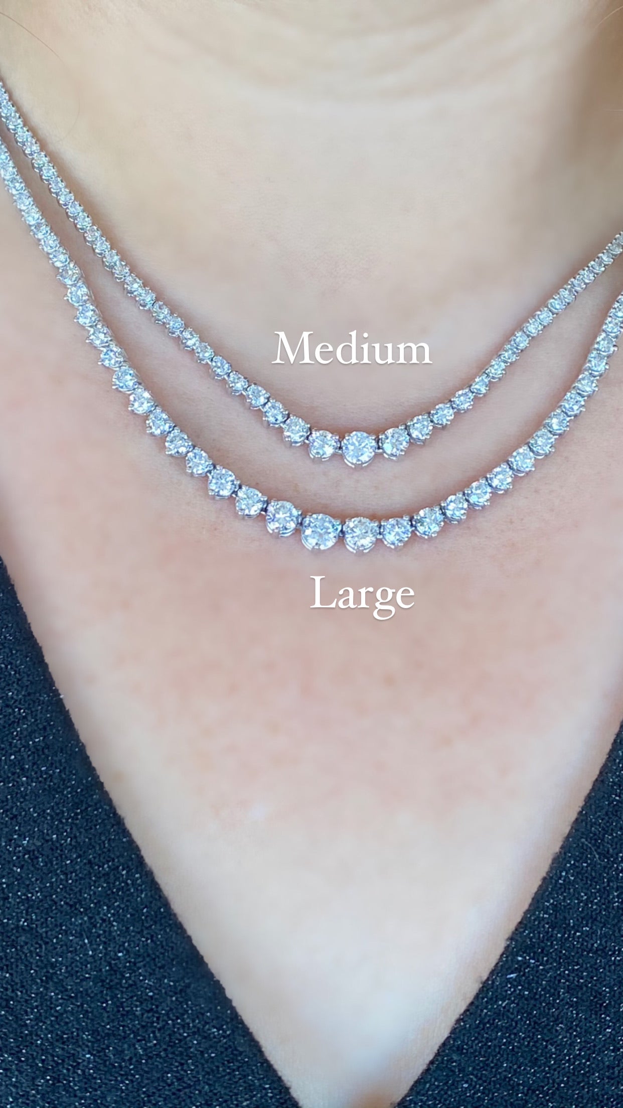 The Deb Tennis Necklace