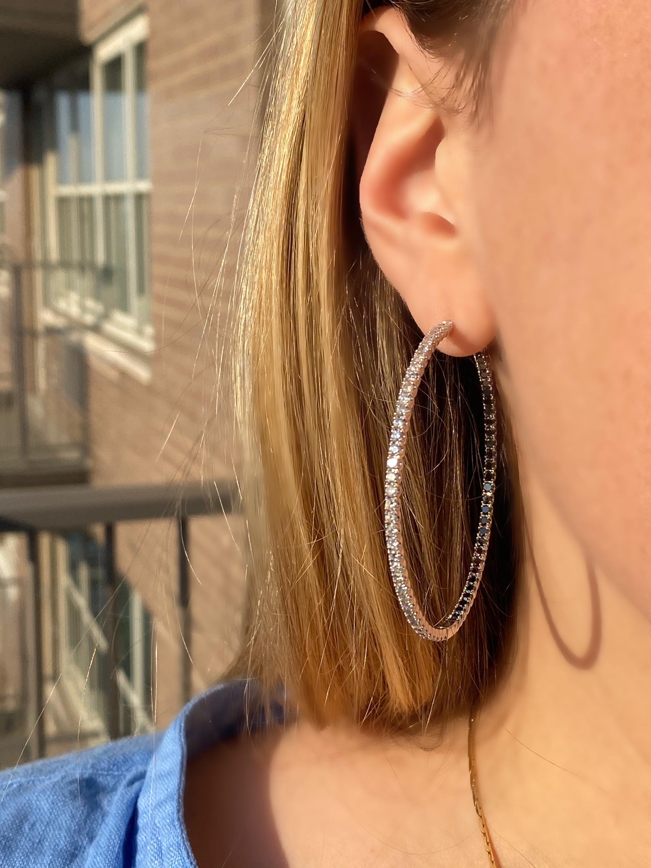 The Peekaboo Hoops Large