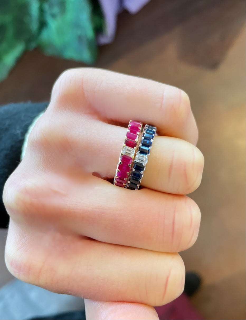 The Single Emerald Ring