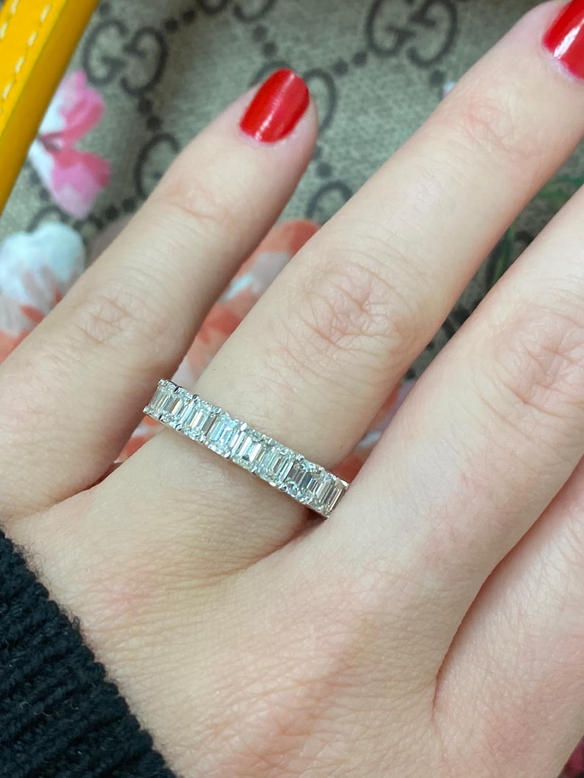 Emerald Eternity Band