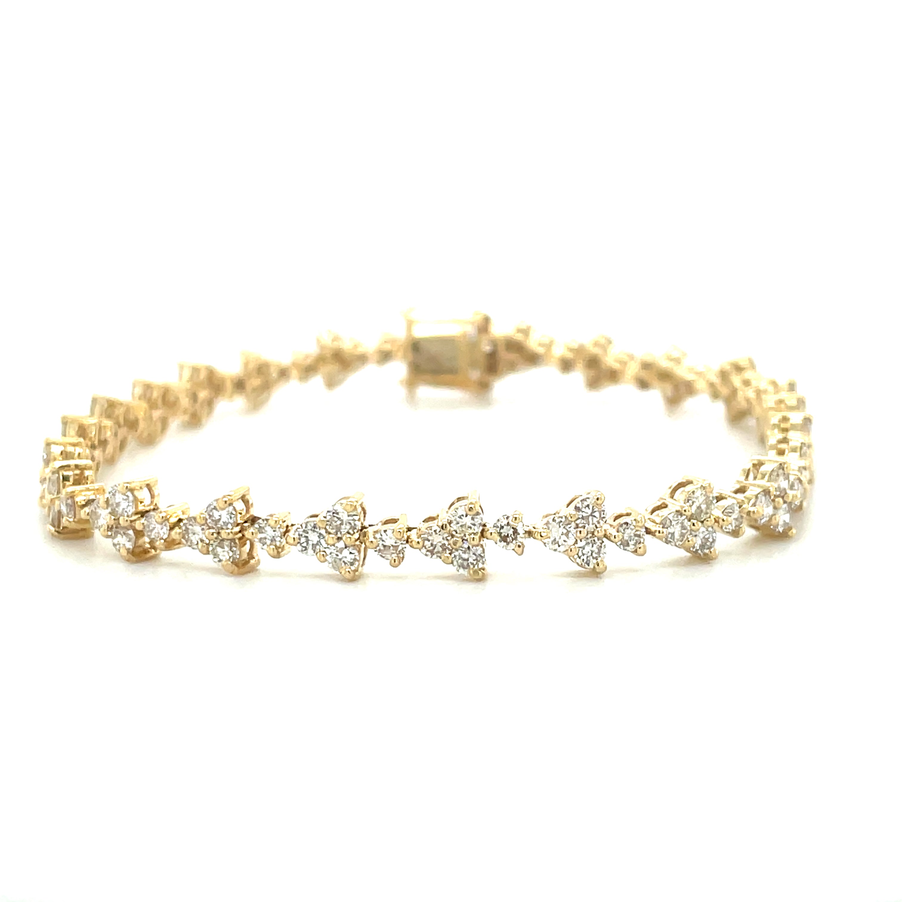 Trilogy Tennis Bracelet