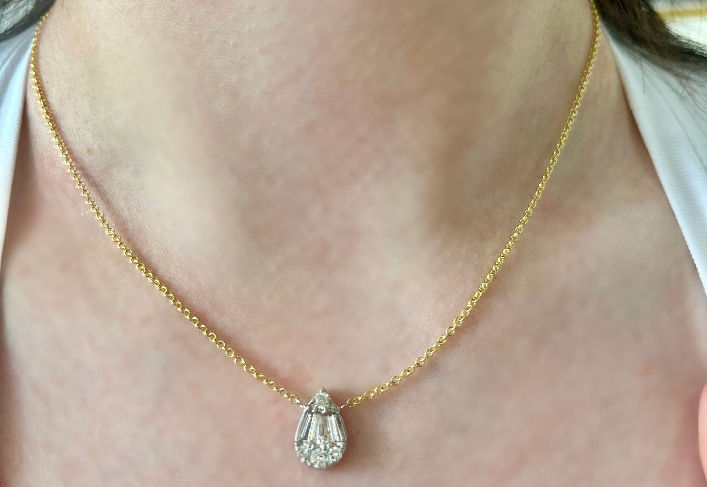 The Royal Pear Necklace