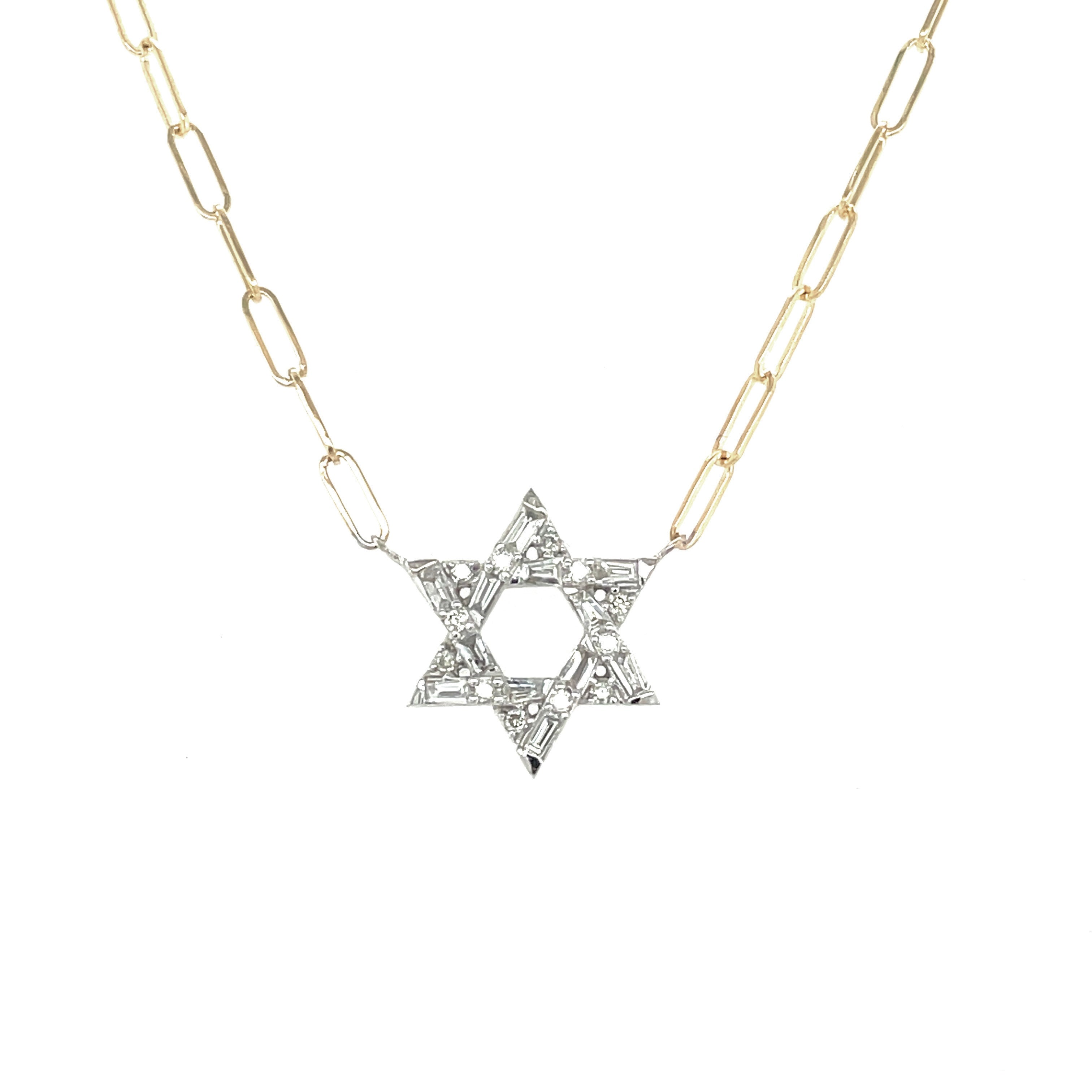 The Mazel Paperclip Necklace