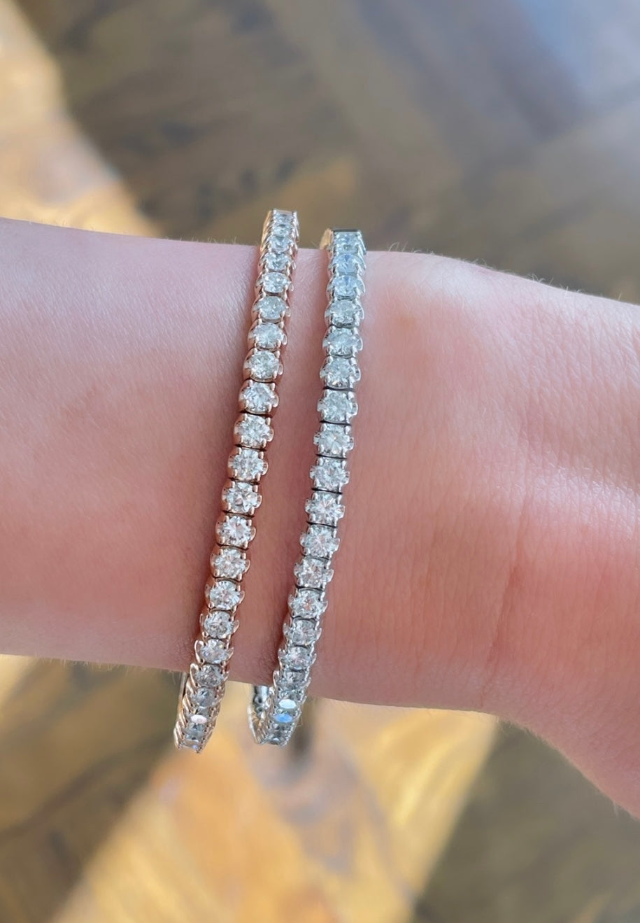 Diamond Flexible Bangle