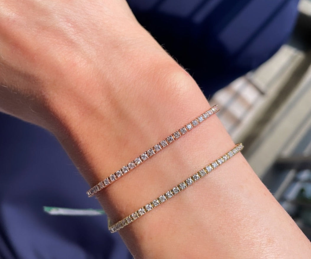 Haesther Diamond Tennis Bracelet