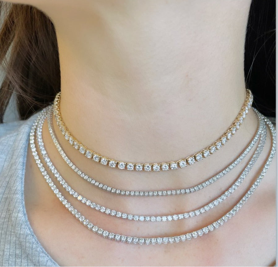 The Haesther Tennis Necklace
