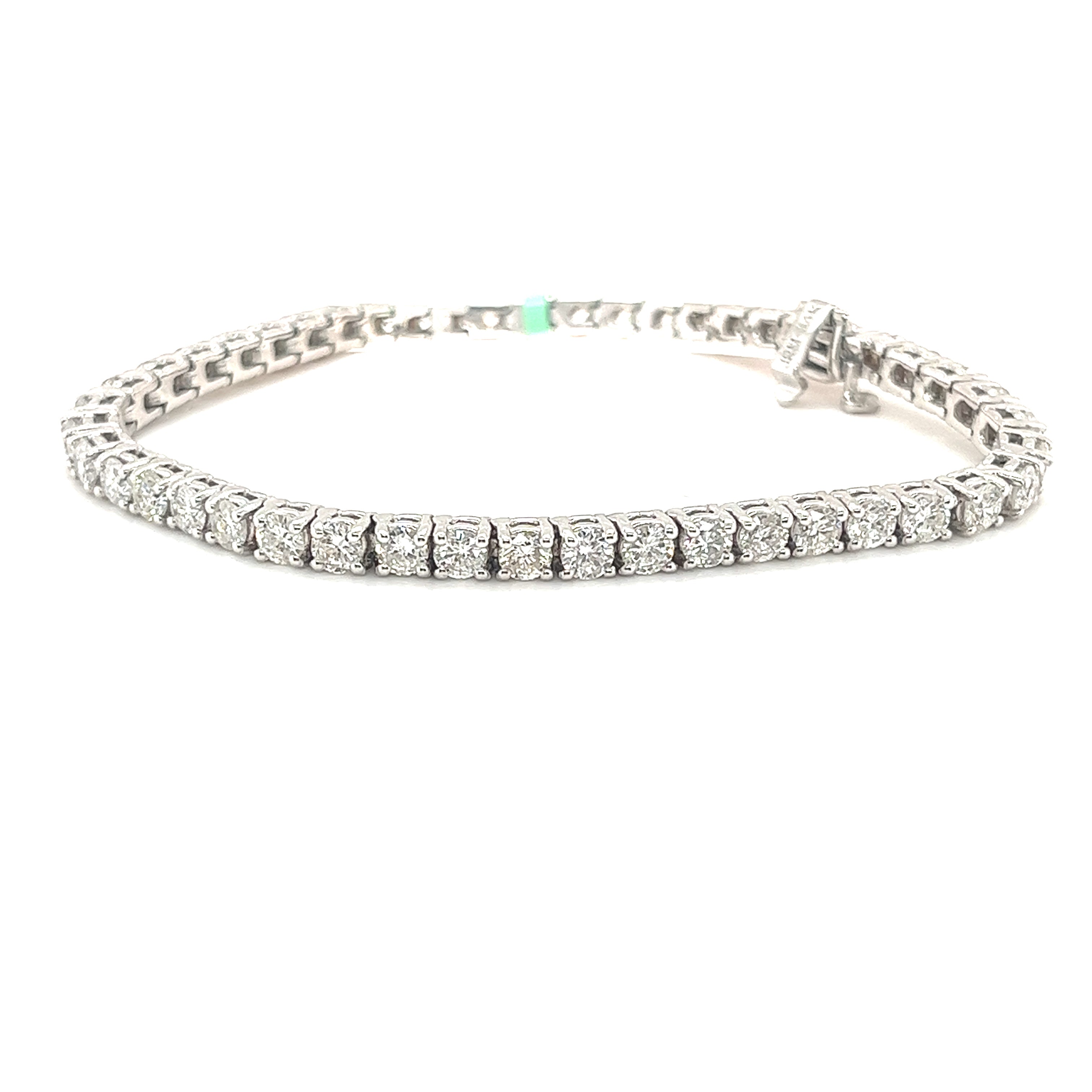 Haesther Diamond Tennis Bracelet