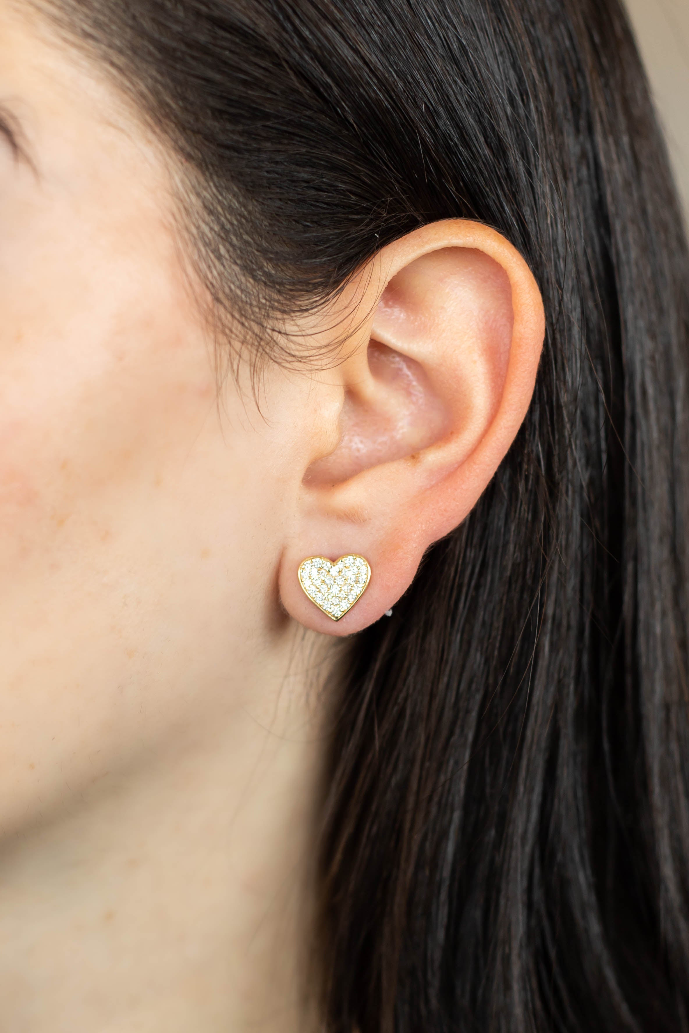 The Vanessa Hearts Studs