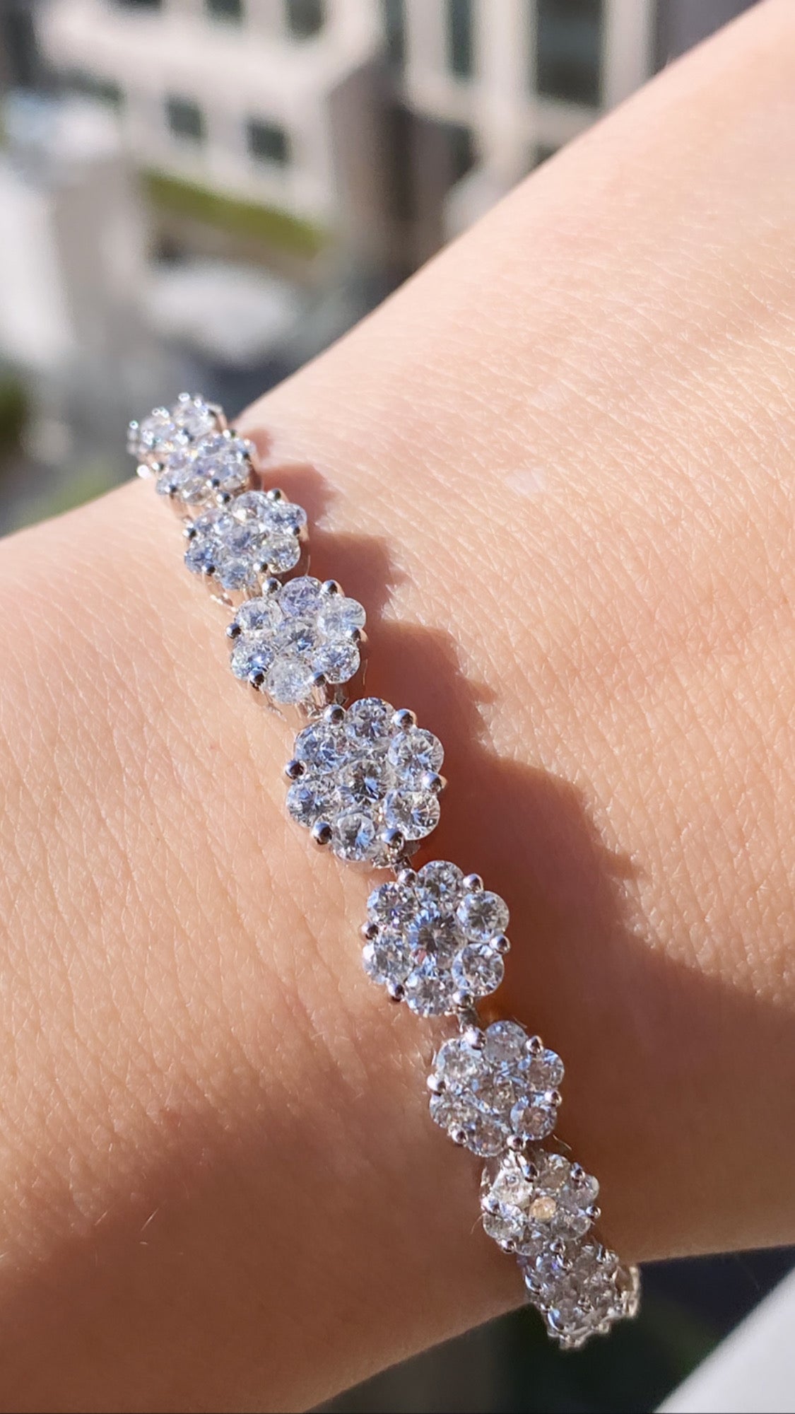 Blooms Diamond Tennis Bracelet