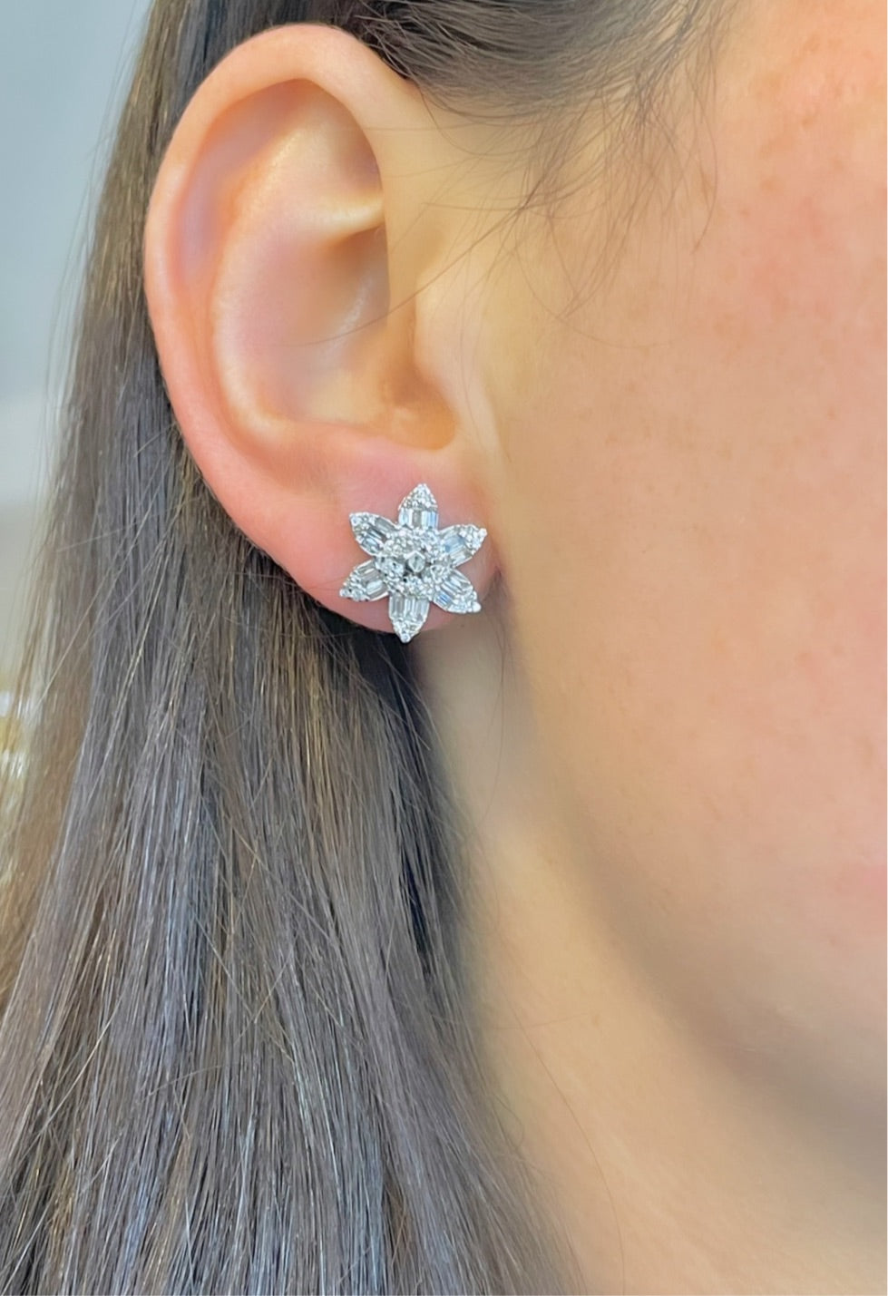 Snowflake Studs