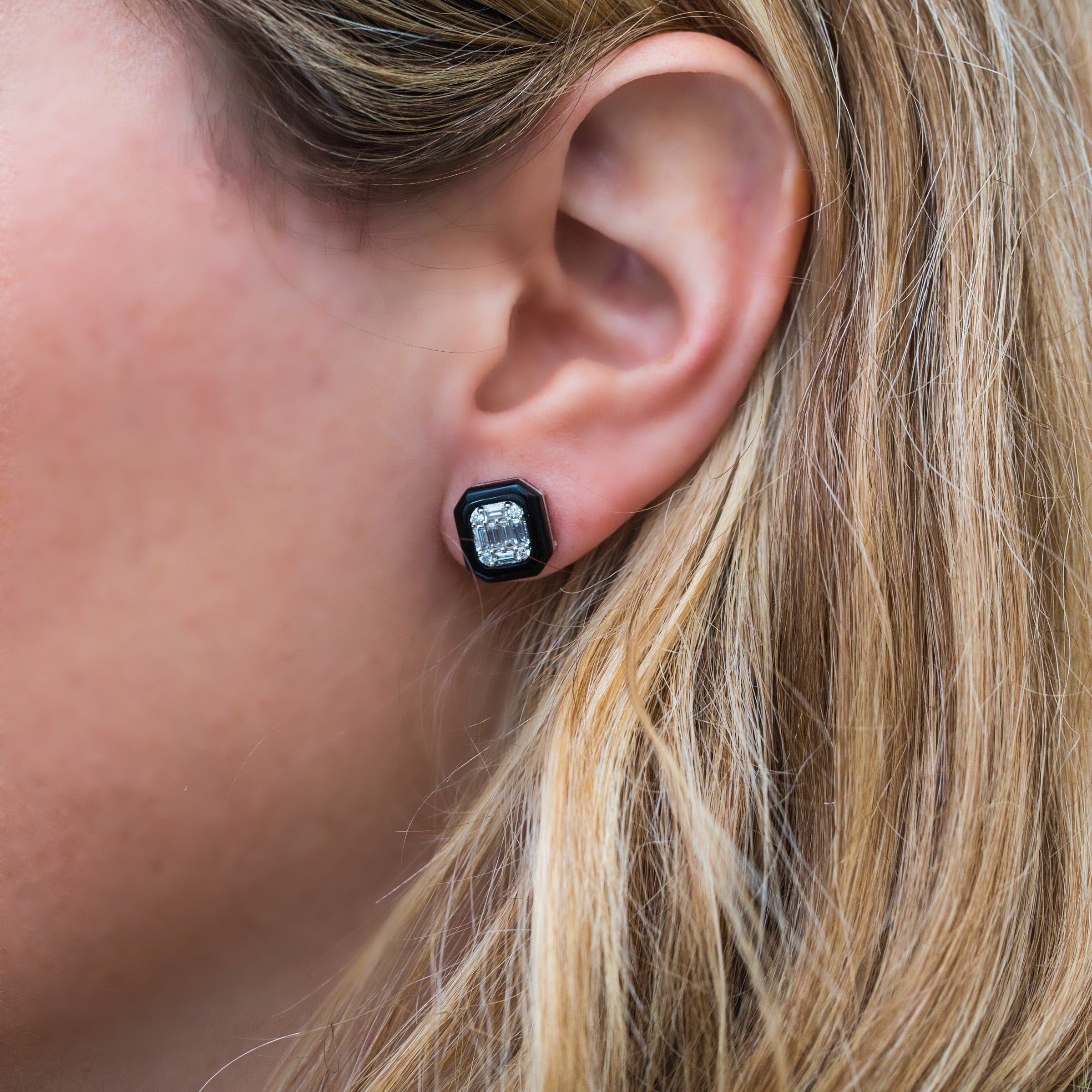 Midnight Onyx Earring